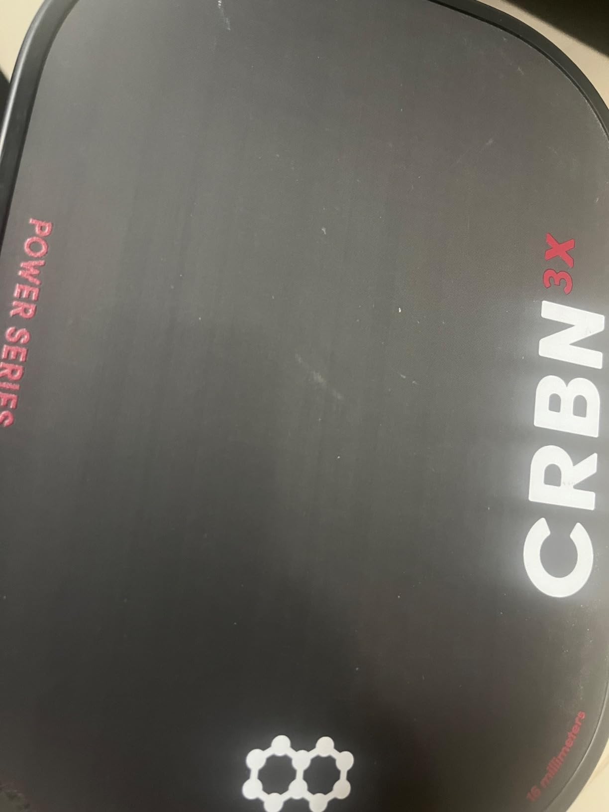 CRBN Pickleball - X Series Power Paddle | Carbon Fiber Pickleball Paddle with Foam Injected Edges for Expanded Sweet Spot customer photo 2
