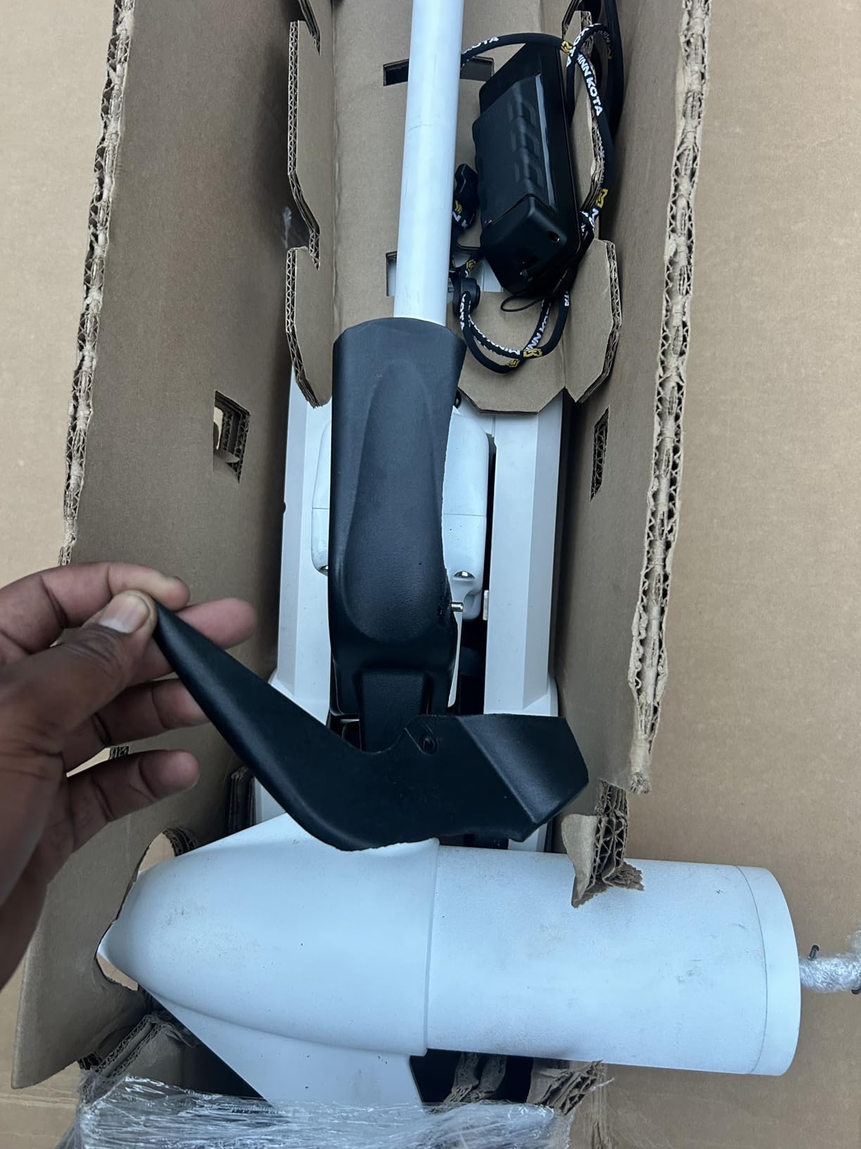 Minn Kota Riptide PowerDrive Bow-Mount Electric Trolling Motor with Wireless Remote - 70 Lb. Thrust, 54 in. Shaft, Saltwater customer photo 1