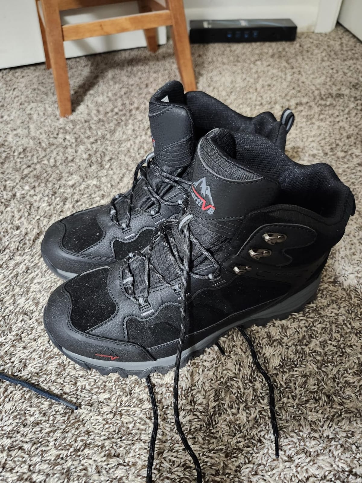 NORTIV 8 Men's Waterproof Hiking Boots Outdoor Mid Trekking Lightweight Mountaineering Shoes Paladin customer photo 2