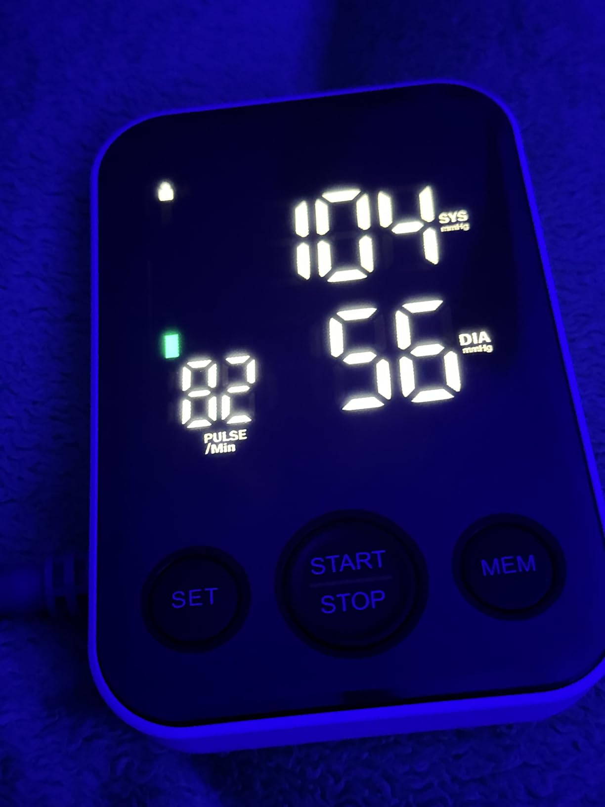 FDA Cleared Blood Pressure Monitor Upper Arm BP Machine for Home Use | Clinical Accuracy, 2x120 Memory, Large LED Display & 8.7