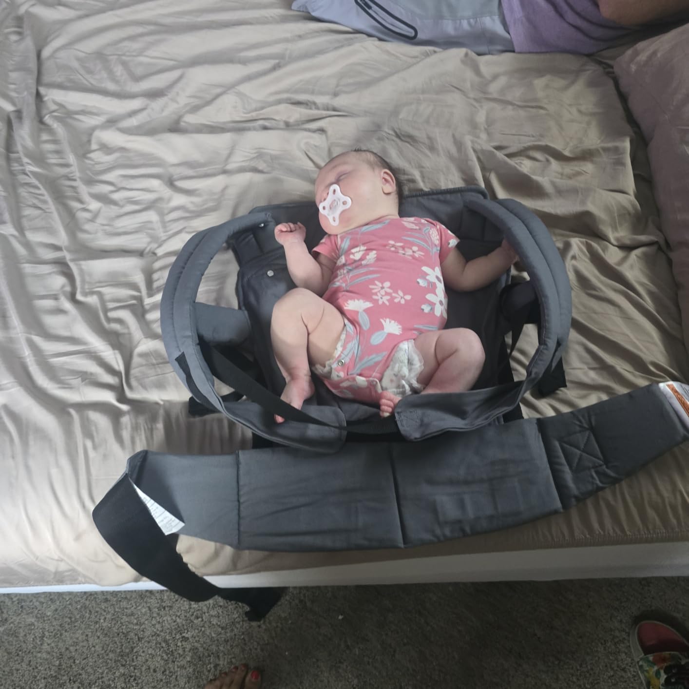 Momcozy PureHug Baby Carrier - Ergonomic, Cozy and Lightweight Carrier for 7-45lbs customer photo 1