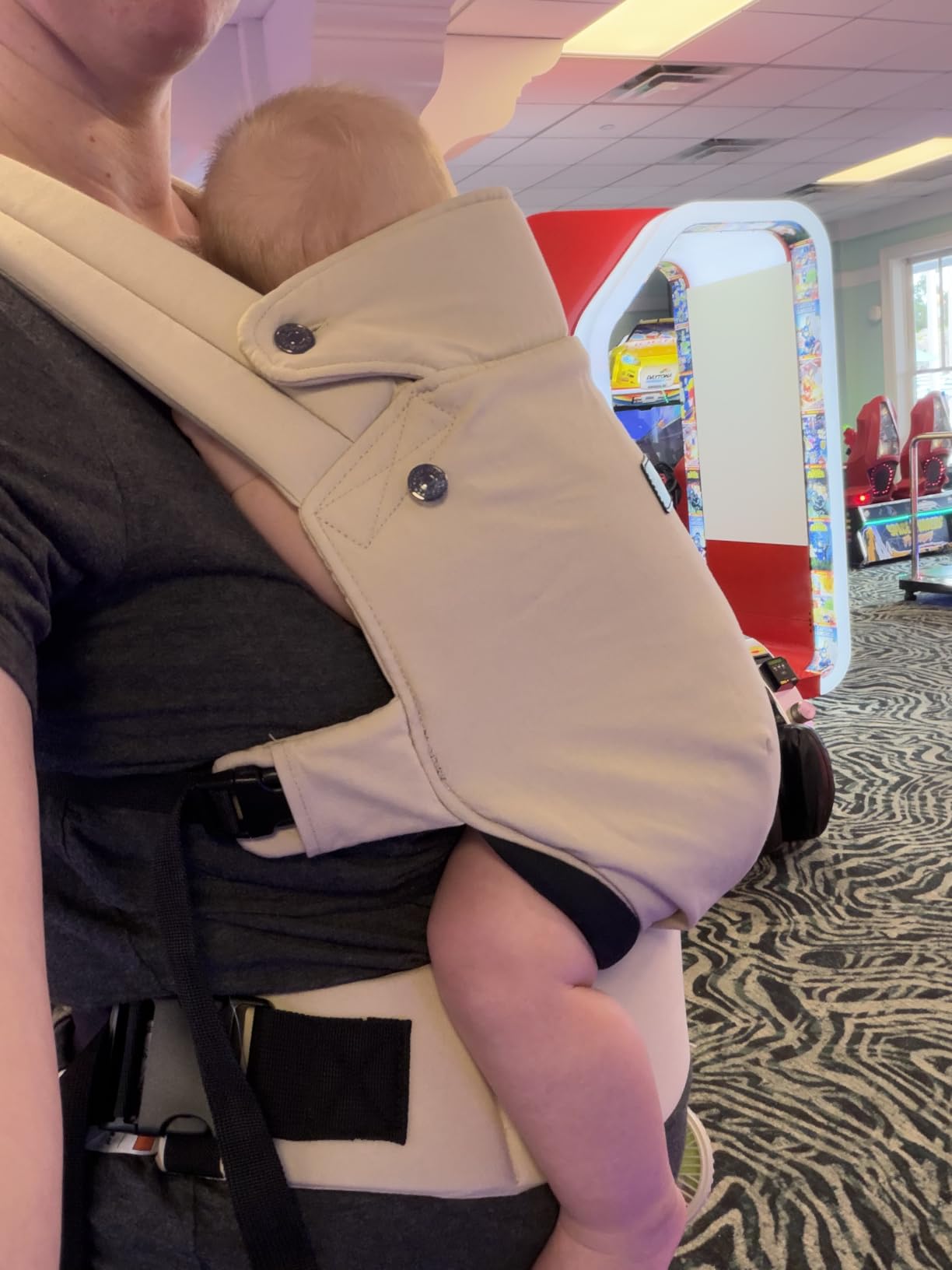 Momcozy PureHug Baby Carrier - Ergonomic, Cozy and Lightweight Carrier for 7-45lbs customer photo 2