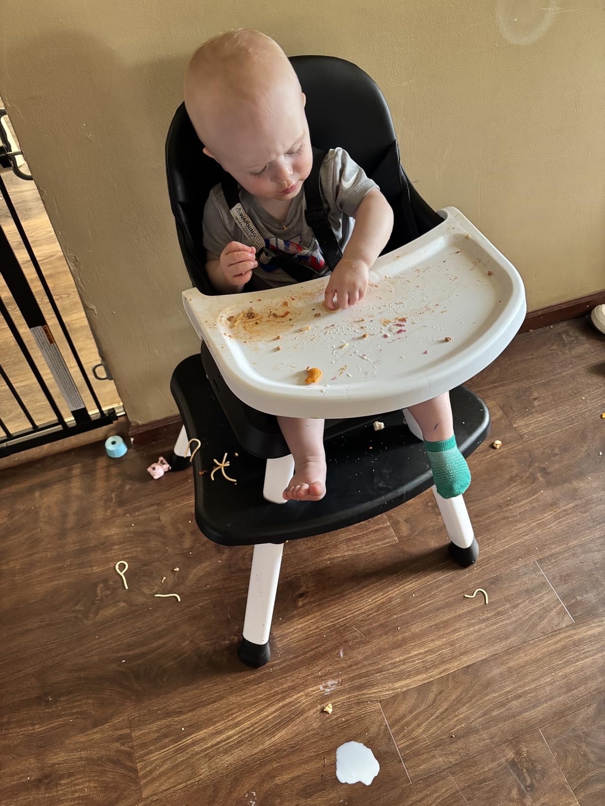 TODEFULL Baby High Chair, 8 in 1 Highchairs for Babies and Toddlers | Infant High Chair w/Removable Tray, Baby Eating Chair Convert to Dining Booster/Kids Building Block Table for Girls Boys customer photo 2