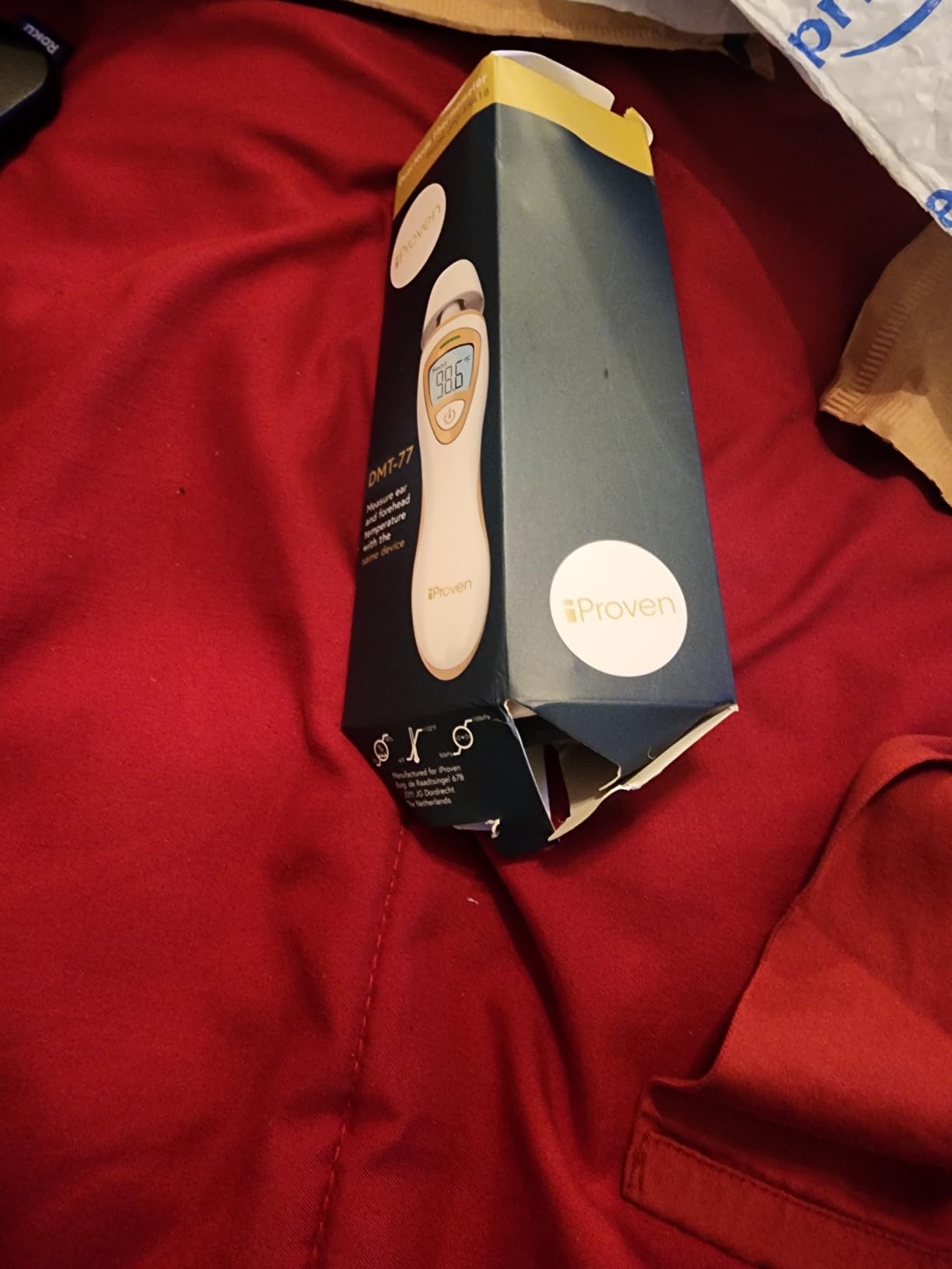 iProven Ear Thermometer with Non-Touch Forehead Function, Superior Accuracy | For Adults, Kids & Babies, Pro Series Premium Digital Thermometer, for Adults and All Ages customer photo 2