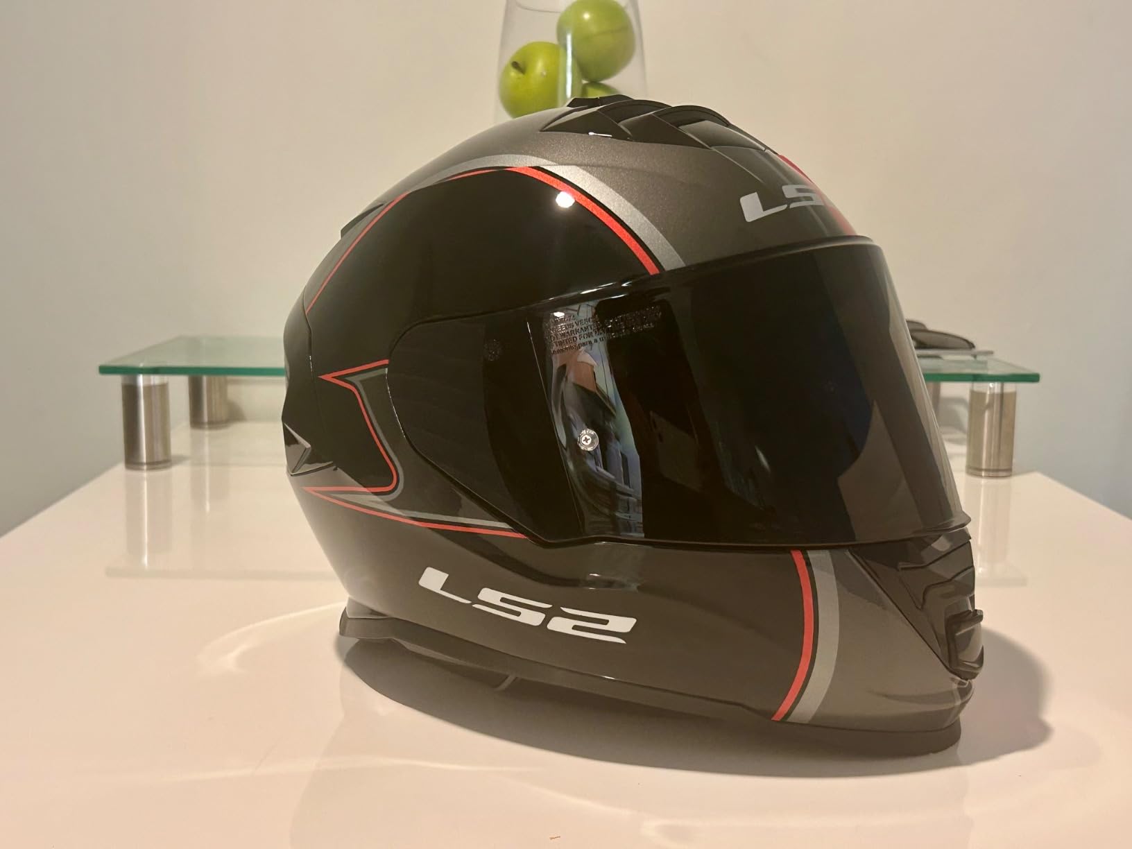 LS2 Helmets Assault Full Face Motorcycle Helmet with SunShield customer photo 1