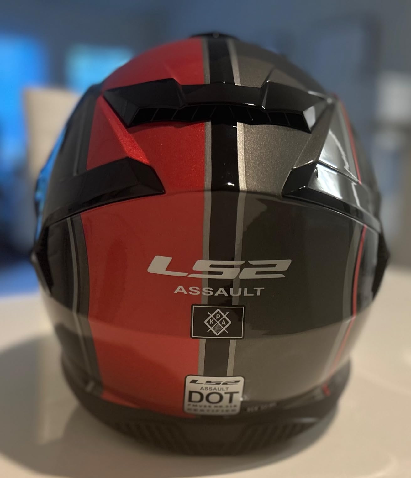 LS2 Helmets Assault Full Face Motorcycle Helmet with SunShield customer photo 2