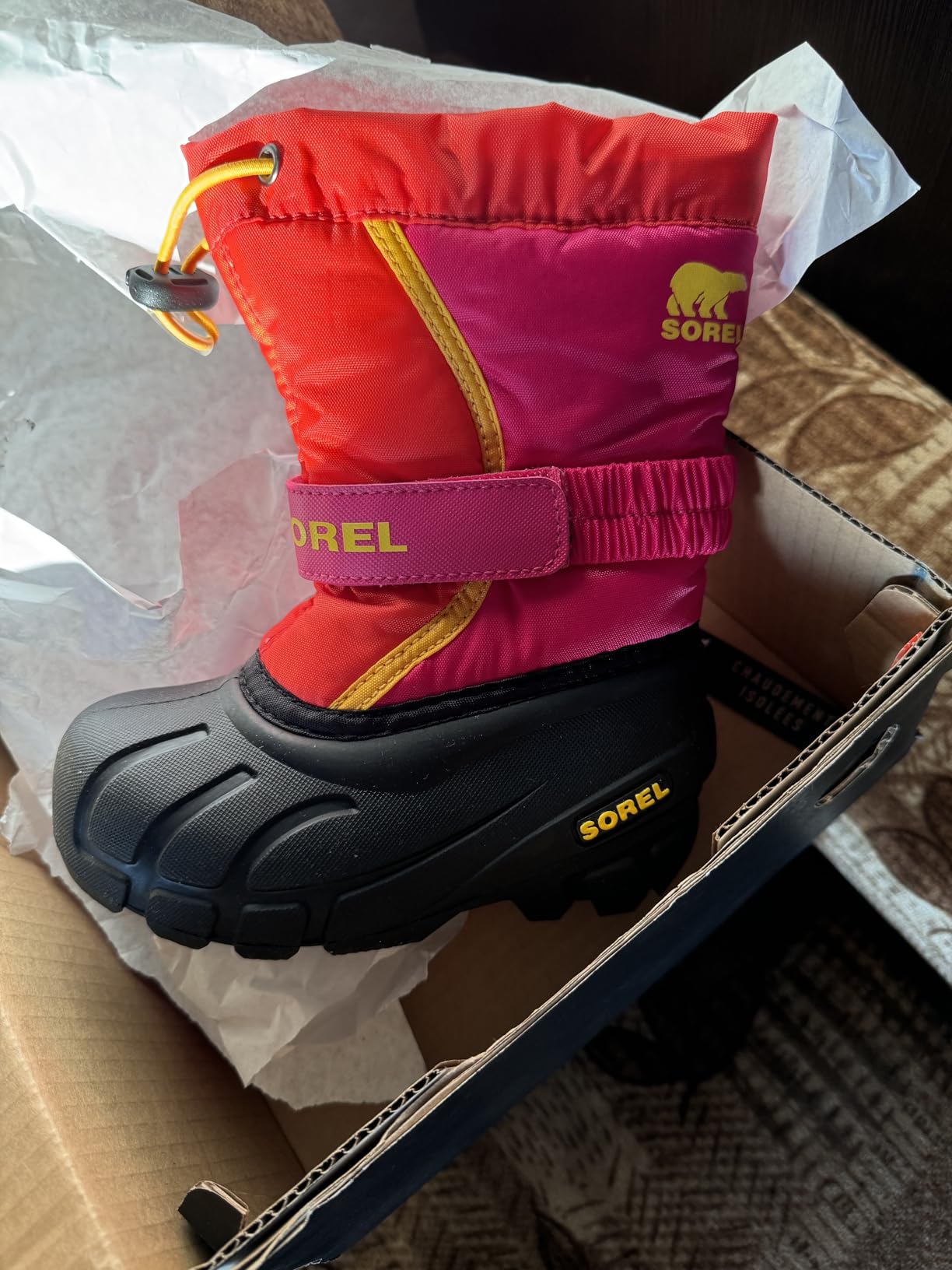 SOREL Youth Flurry Winter Snow Boots for Kids customer photo 1