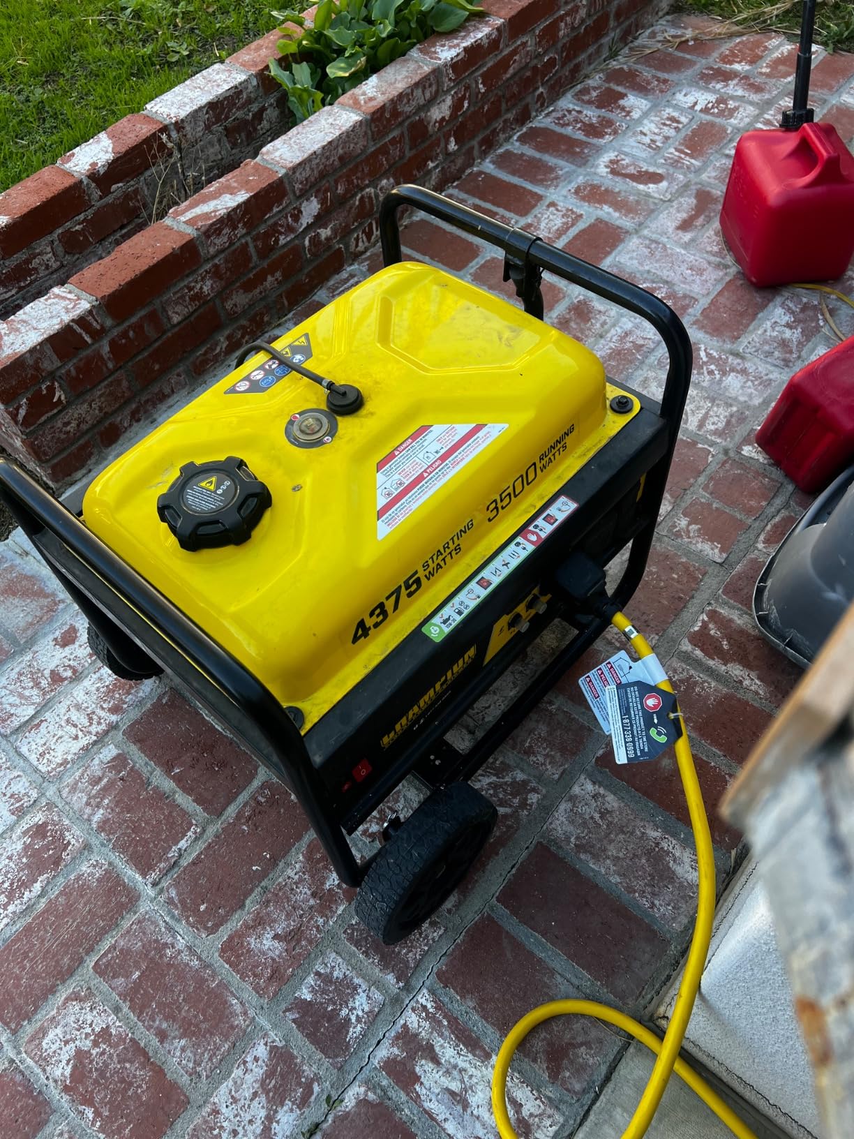 Champion Power Equipment 4375-Watt Dual Fuel RV Ready Portable Generator with Free 3-Year Warranty customer photo 2