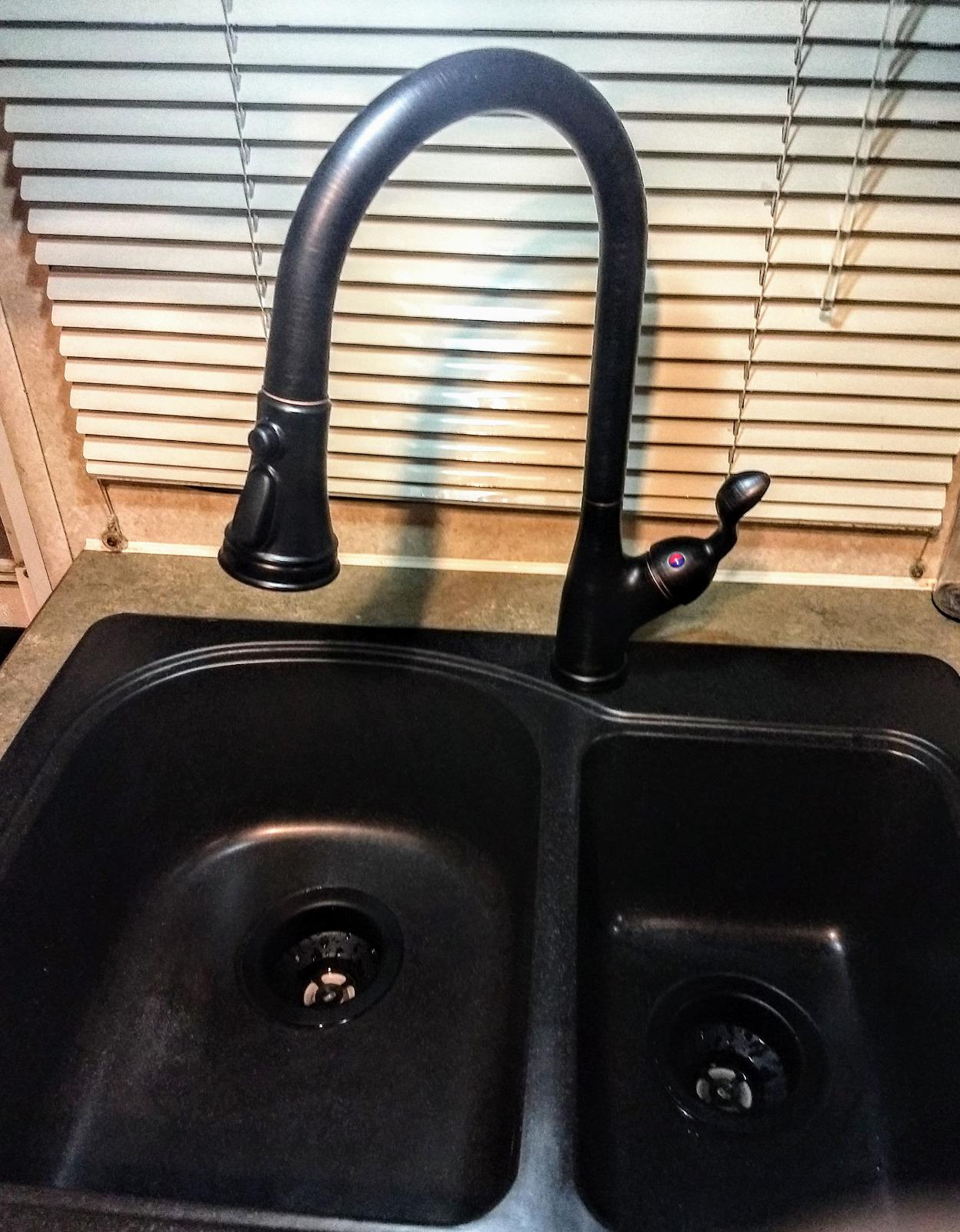 APPASO Touchless Kitchen Faucet with Pull-Down Sprayer and Soap Dispenser | Brushed Nickel Faucets Touchless, Hands-Free Motion Sensor for 1 to 4-Hole Kitchen Sinks, Single Handle High Arc, Lead-Free customer photo 1