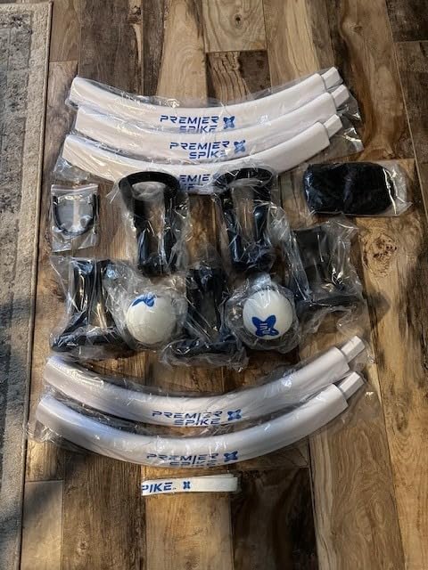 Roundnet Game Set - Top Set in Quality & Durability - Portable Outdoor Game for Beach, Backyard, Camping Game for Kids, Teens & Adults - Net, 2 Balls customer photo 2