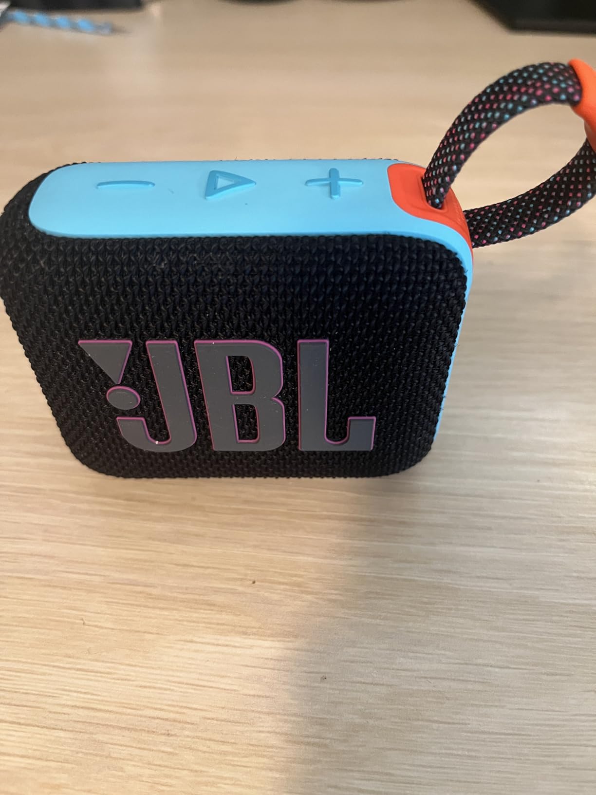 JBL Go 4 - Ultra-Portable Bluetooth Speaker - Blue customer photo 1