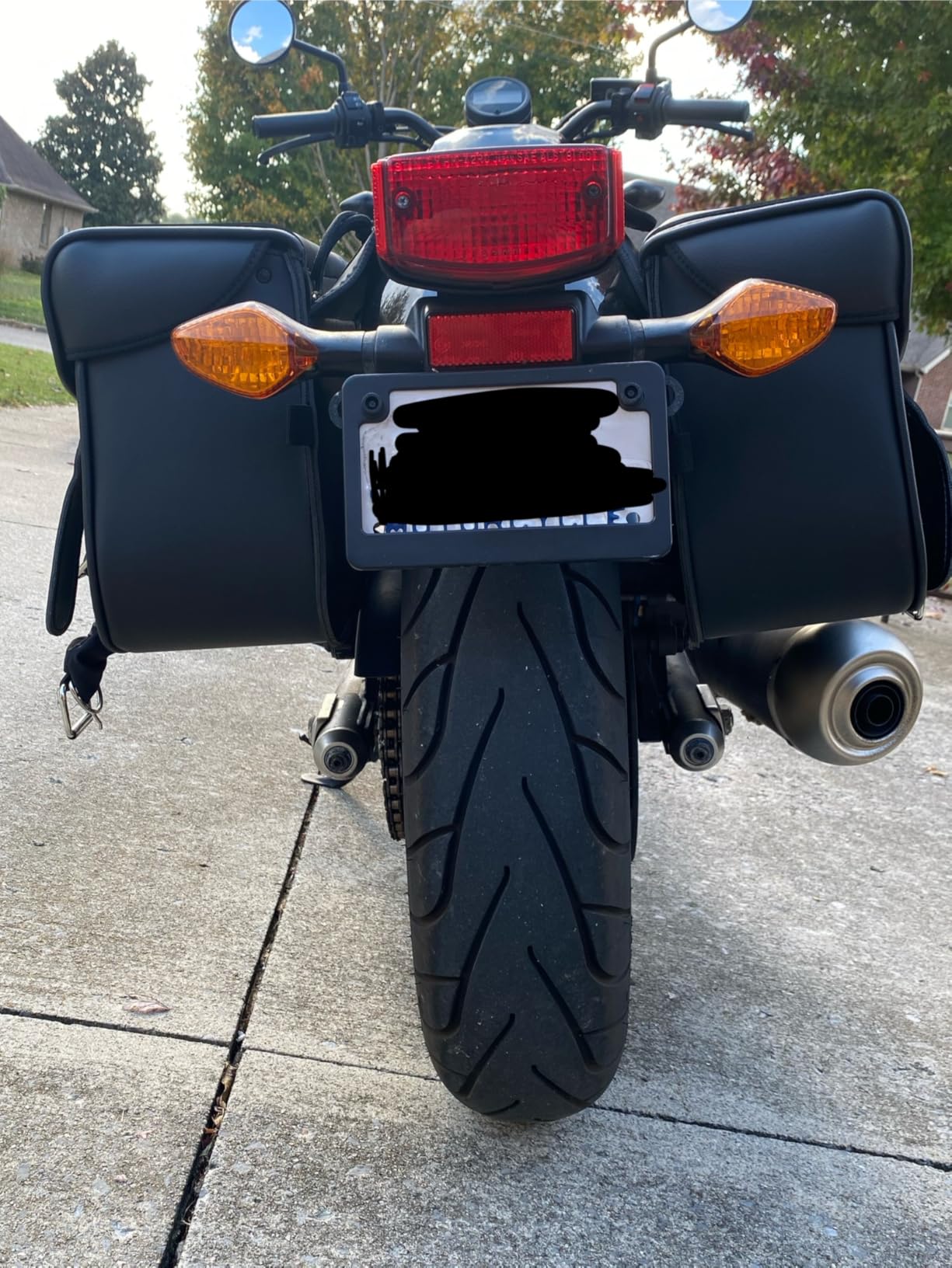 Nomad Universal Motorcycle Saddlebags - 30L Large Capacity Quick-Easy Throw Over Bags for Cruiser, Chopper, Touring - Heavy Duty saddle bags,Waterproof,Secure Lock,Durable Storage Side Bags for Bikers customer photo 2