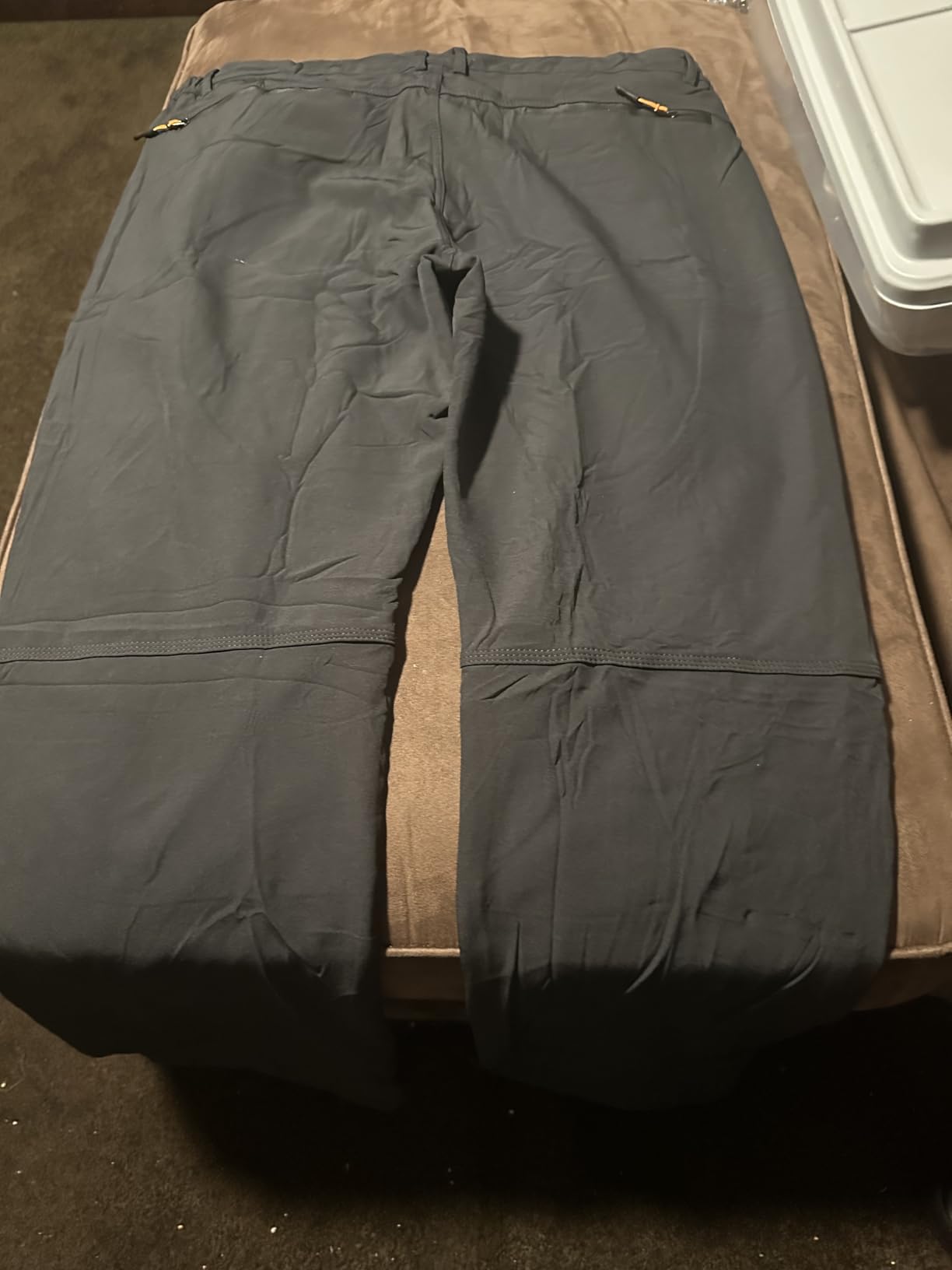Men's Snow Ski Fleece Winter Pants Lightweight Outdoor Waterproof Windproof Softshell Hiking Tactical Lined Cargo customer photo 1