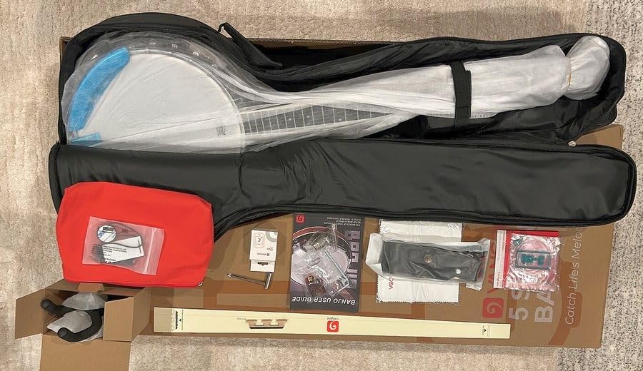 Vangoa NYLON Banjo 5 String Kit, 38 Inch Full Size Banjo with Nylon Strings customer photo 1