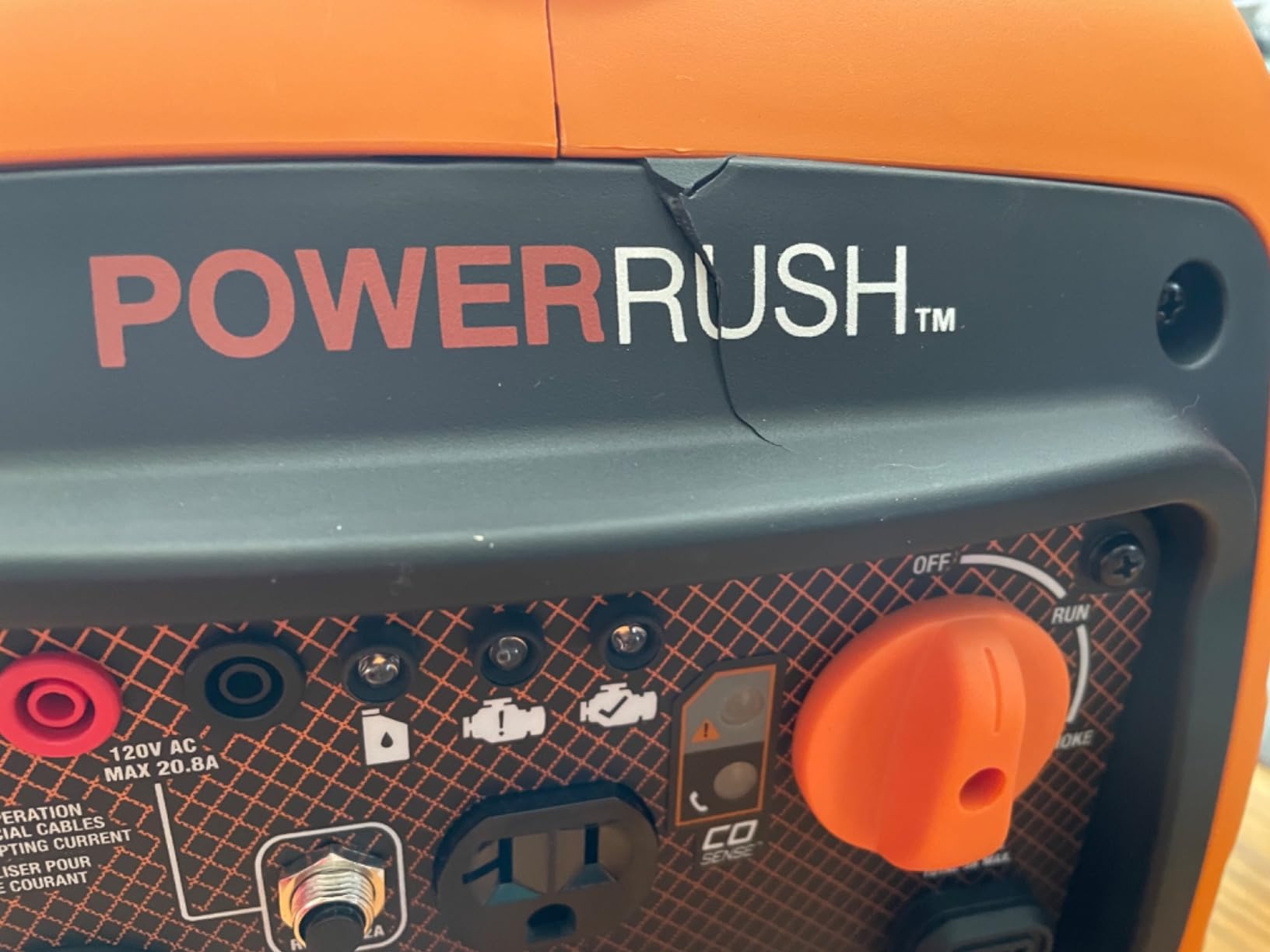 Generac 3,300 Watt Gas Powered Portable Inverter Generator | Lightweight and Compact, USB Ports for Device Charging, Produces Clean, Stable Power, Home Backup, Camping, RV Use customer photo 2