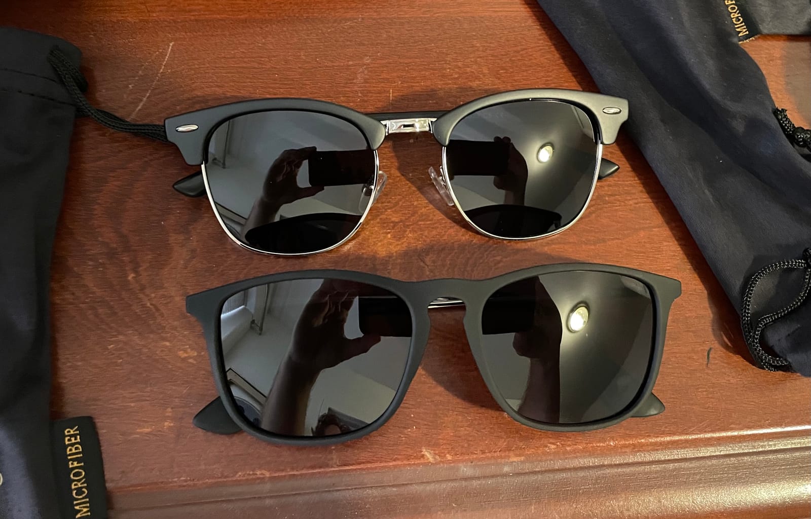 Night-Vision-Glasses Fit-Over-Glasses Wrap-Around Glasses: Anti Glare Night Driving Glasses for men women HD Lens customer photo 2