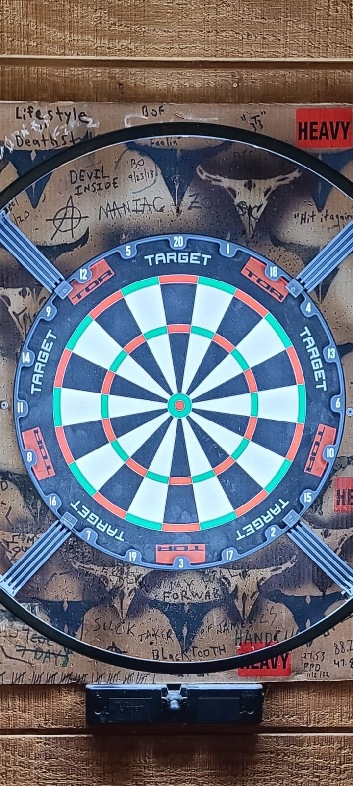 Target Darts TOR Dartboard, Steel Tip Dart Board customer photo 1