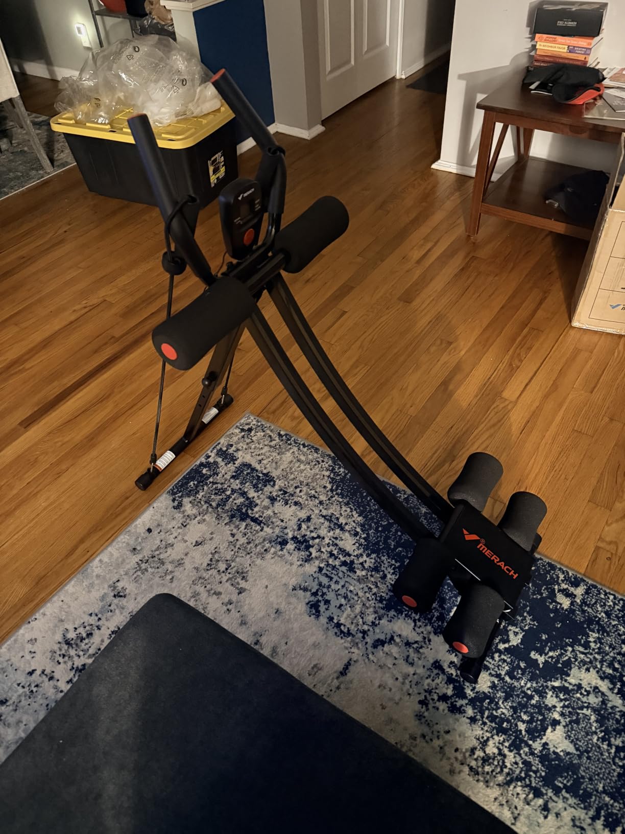 MERACH Ab Machine, Ab Workout Equipment, Adjustable Ab Trainer Machine customer photo 2