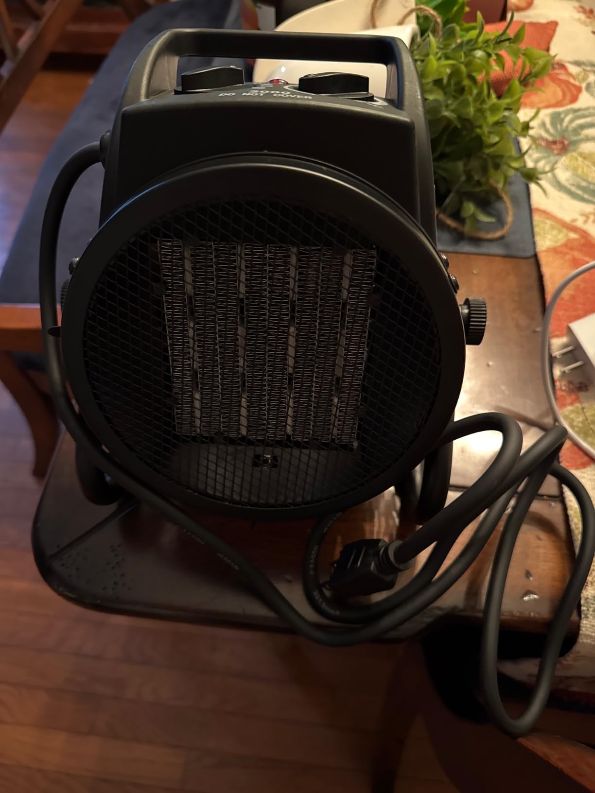 Greenhouse Heater with Thermostat, Auto Temperature Control Kit with Digital Display, Fast Heating, Overheat Protection, for Grow Tent, Greenhouse, Flower Room, Patio, Winter Plants customer photo 1