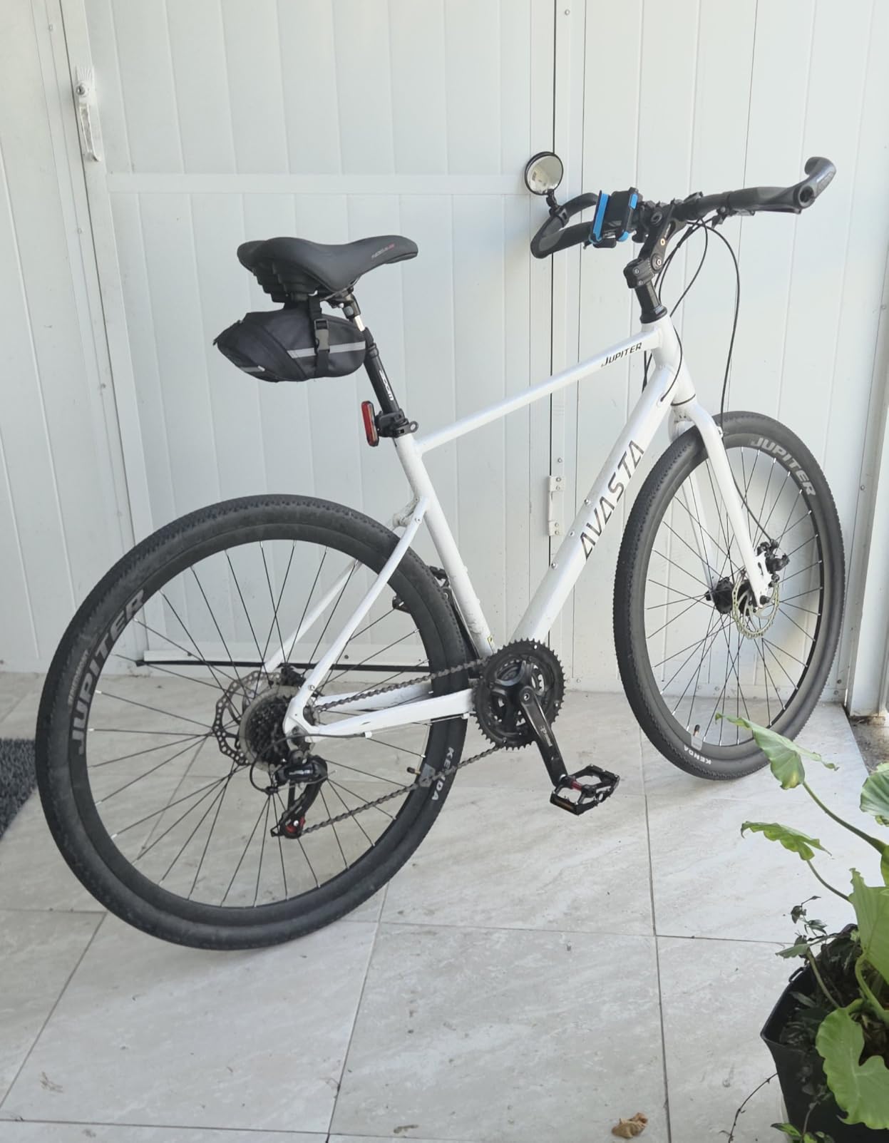 AVASTA Jupiter 700C Road Adult Step-Over Hybrid Cycling Bike Bicycle, Aluminum Frame, 21-Speed, Dual Disc Brakes, Multpile Colors for Men Woman Male Female customer photo 2