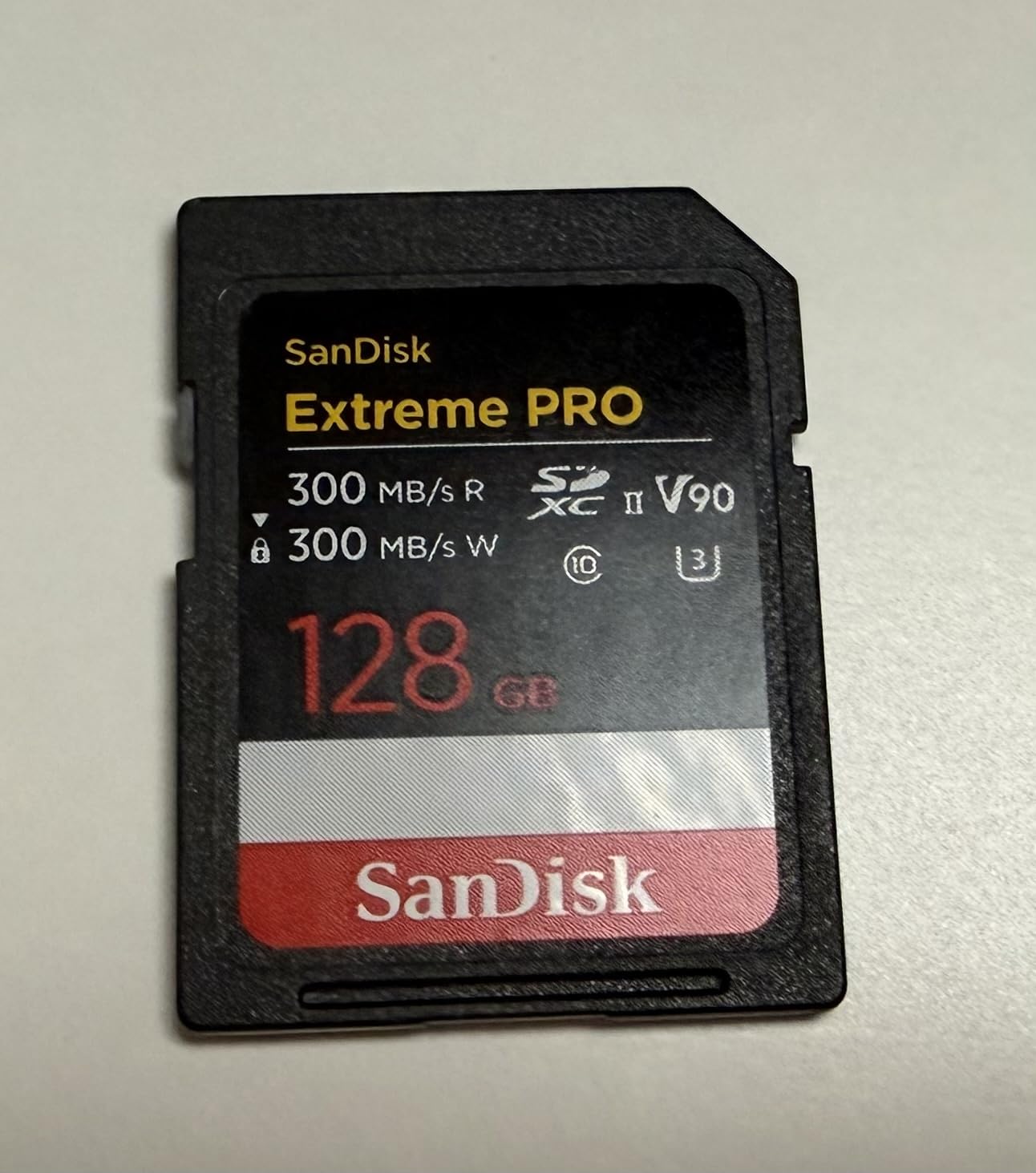 SANDISK 128GB Extreme PRO SDXC UHS-II Memory Card - Up to 300MB/s Read and Write speeds, V90, 8K, 4K UHD, SD Card - SDSDXDM-128G-GN4IN customer photo 1