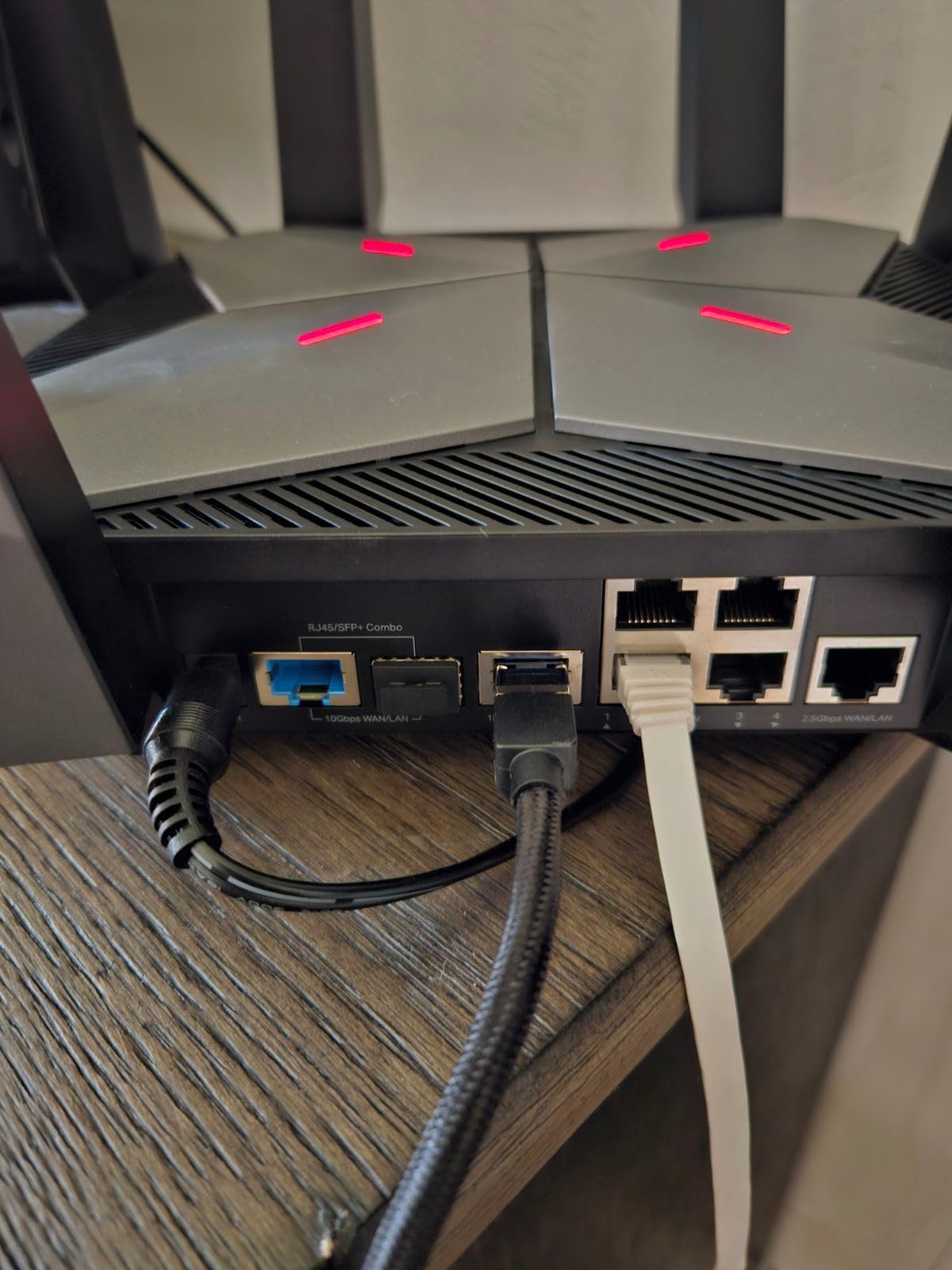 TP-Link Tri-Band AXE5400 Wi-Fi 6E Gaming Router Archer GXE75 | 6-Stream 5.4 Gbps | 1×2.5G + 4×1G Ports, USB 3.0 | Exclusive Acceleration, Gaming Port & Panel, RGB Lighting | EasyMesh, HomeShield customer photo 1