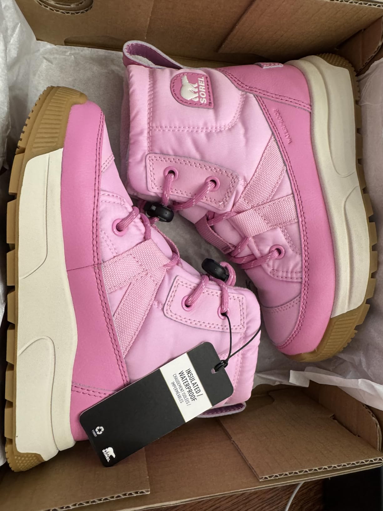 SOREL Kids Whitney III Mid Waterproof (Big Kid) customer photo 1
