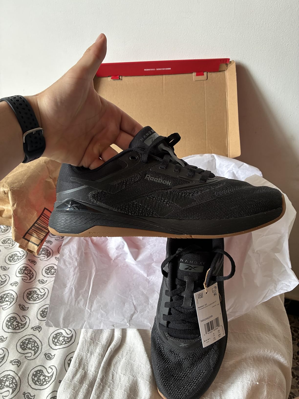 Reebok Nano X5 Mens Shoes, Cross Training Sneakers for Men customer photo 1