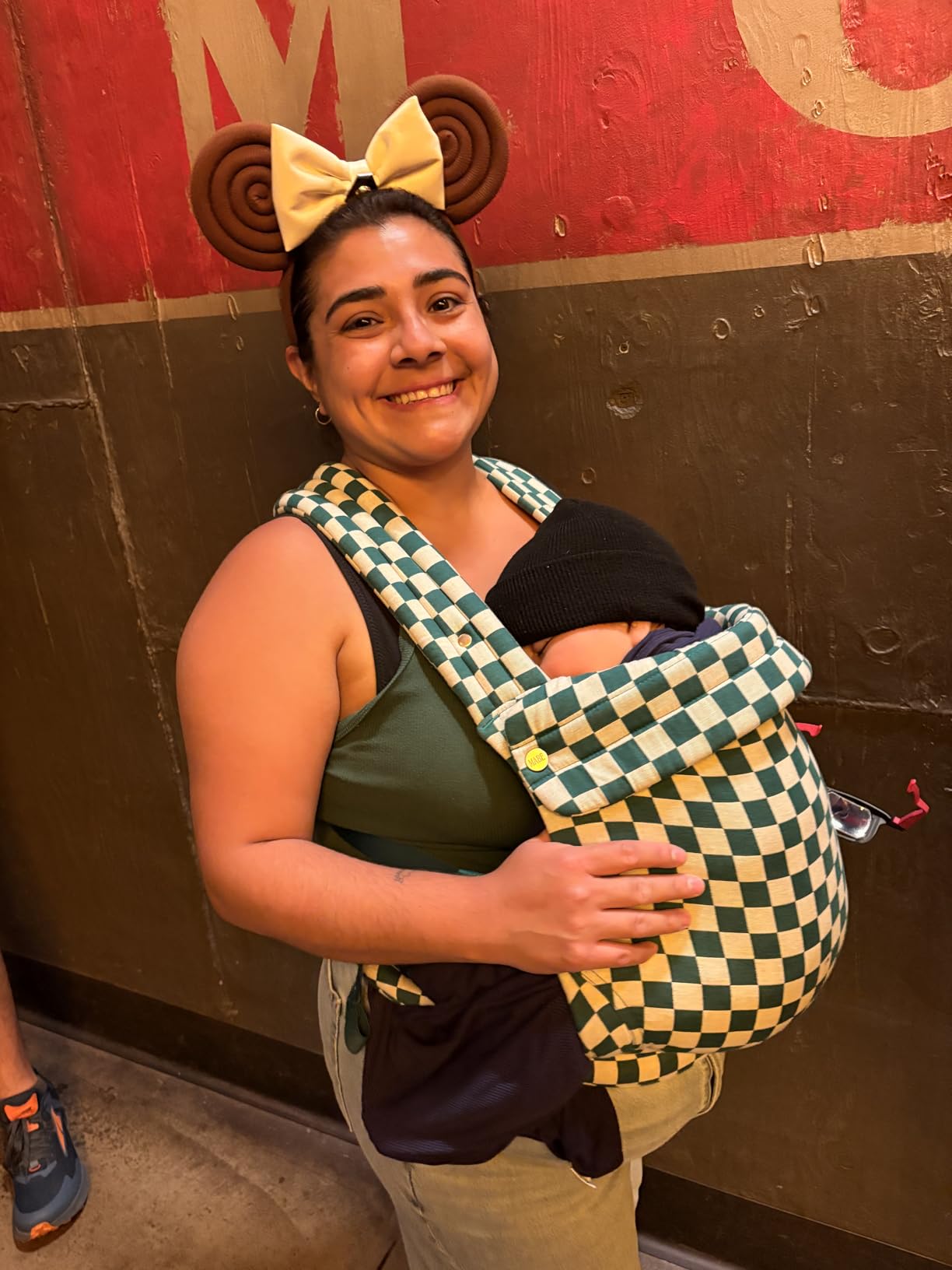 Mabē Monarch Ergonomic Baby Carrier - Premium Cotton Soft Structured Newborn to Toddler Carrier customer photo 2