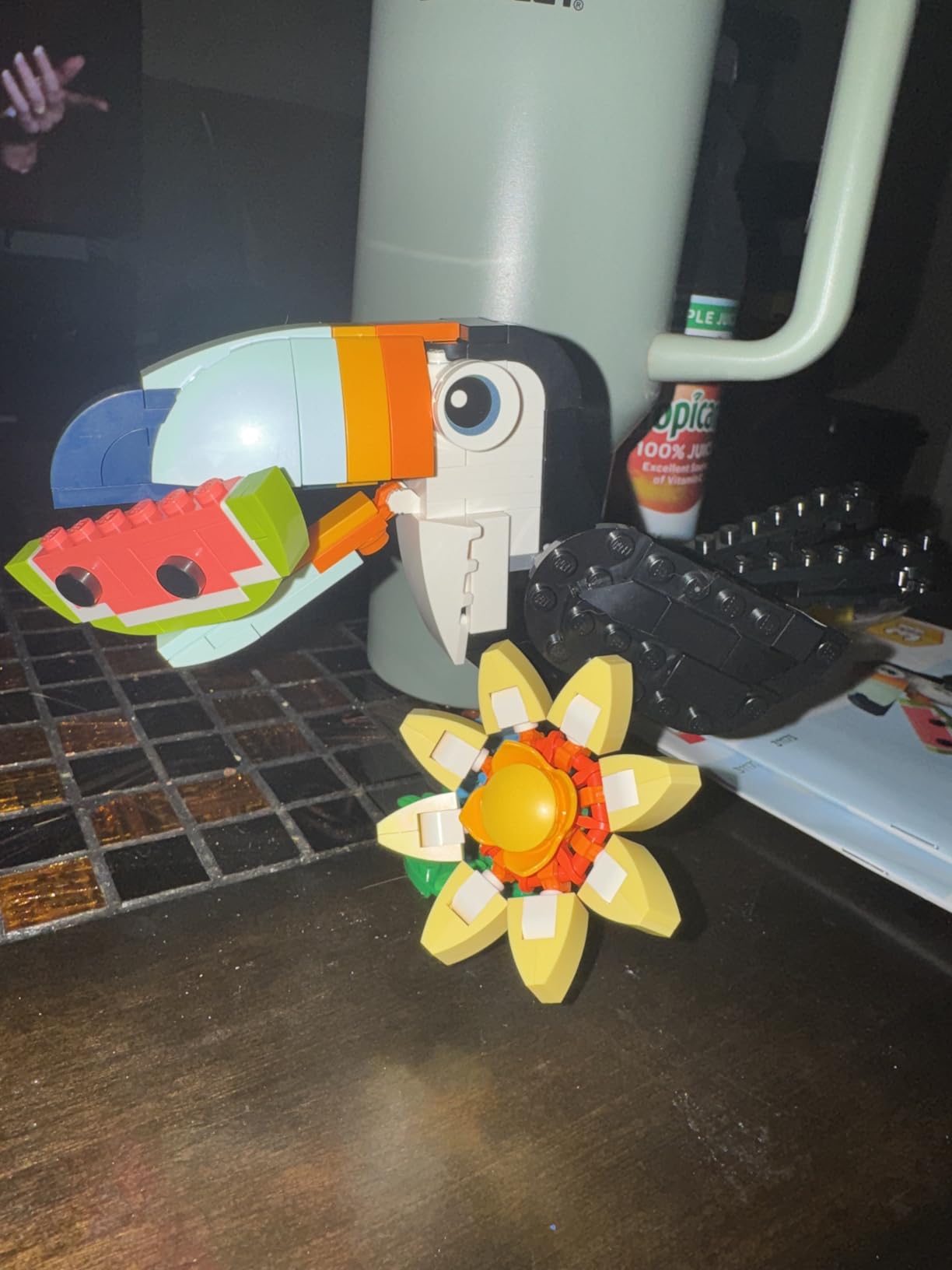 LEGO Creator 3 in 1 Wild Animals: Tropical Toucan Building Toy for Kids- Jungle Building Blocks & Learning Toy for Girls & Boys, Ages 7+ - Build 3 Animal Toys in 1 Set - Gift for Birthdays - 31173 customer photo 1