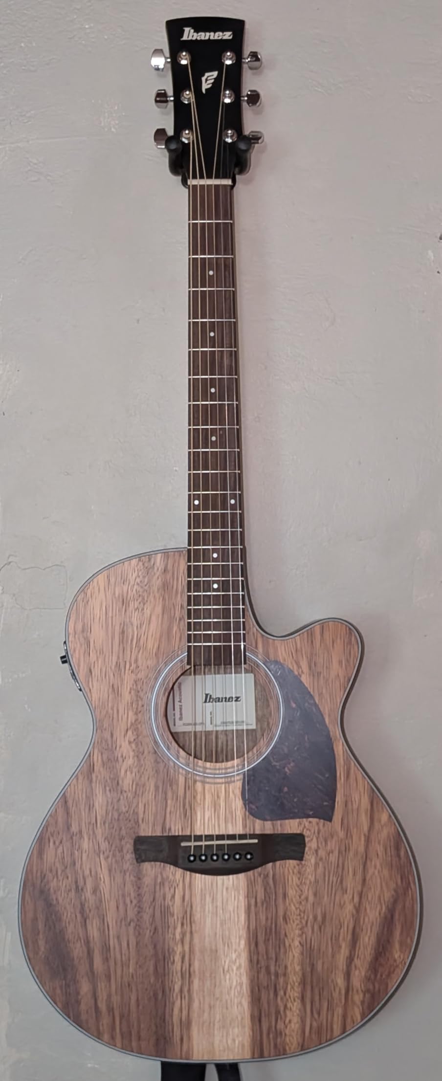 Ibanez PC50WSCE Acoustic-electric Guitar - Open-pore Natural customer photo 1