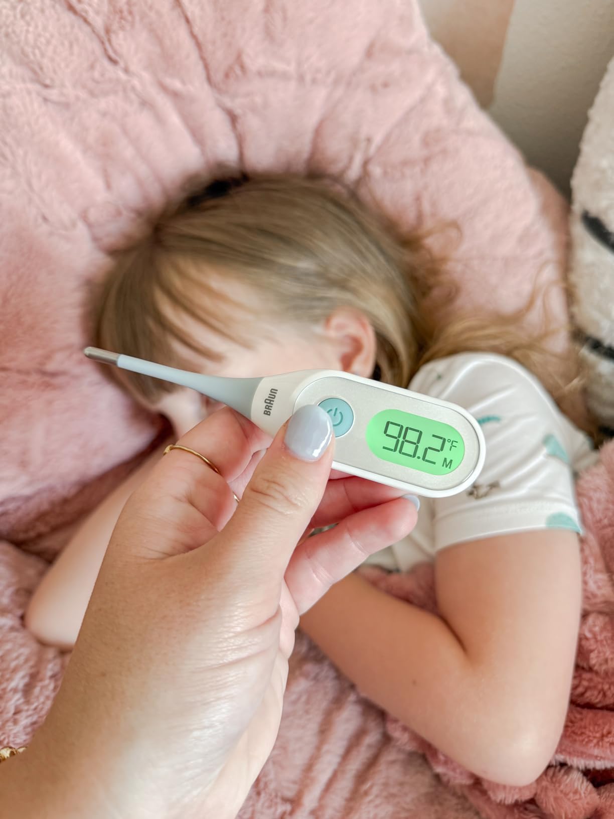Braun Digital Thermometer for Adults, Baby, Toddlers & Kids | Clinically Accurate, Color Coded Fever Guidance, Oral, Rectal or Underarm use, No 1 Brand Recommended by Pediatricians customer photo 2