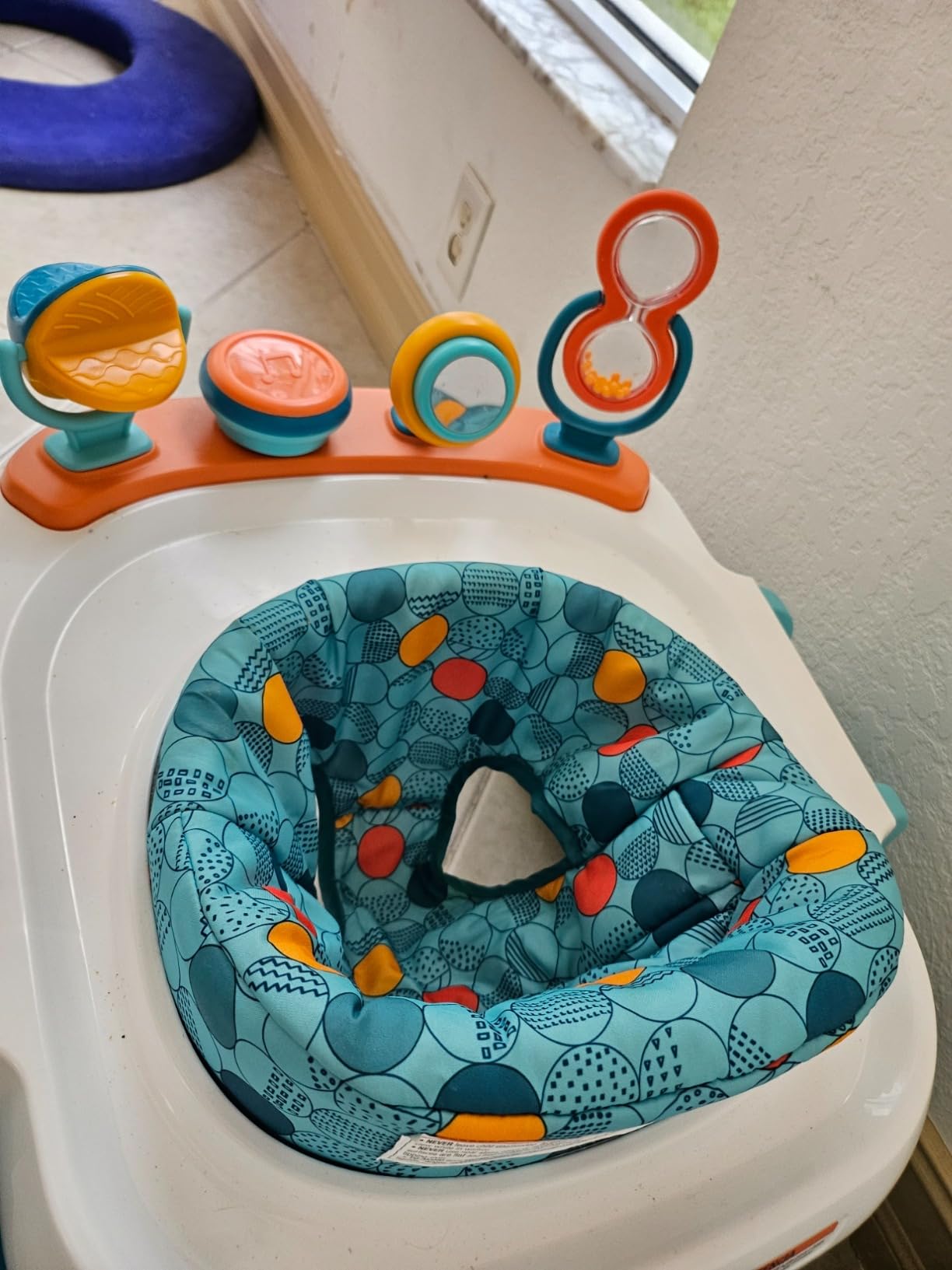 Safety 1st Ready, Set, Walk! DX Developmental Walker, Spotlight Teal customer photo 2
