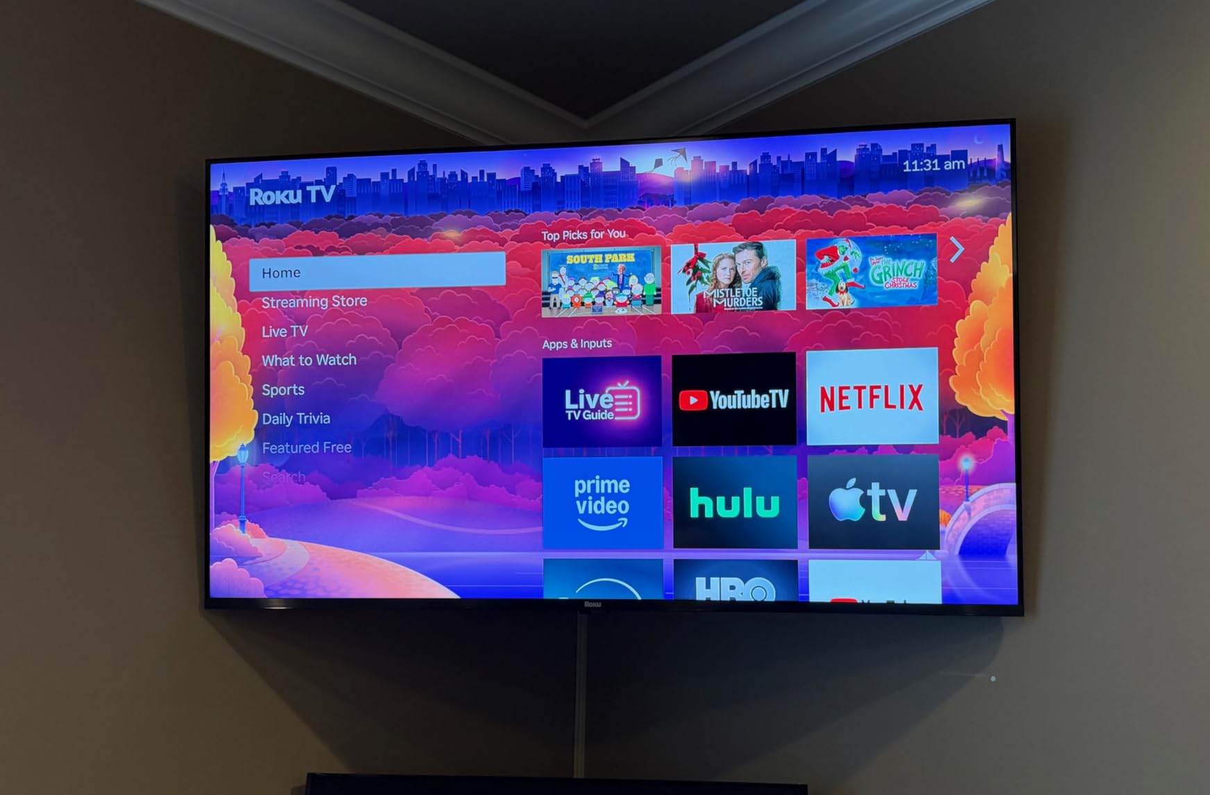 Roku 55-Inch Plus Series Smart TV - 4K QLED Mini-LED TV - RokuTV customer photo 2