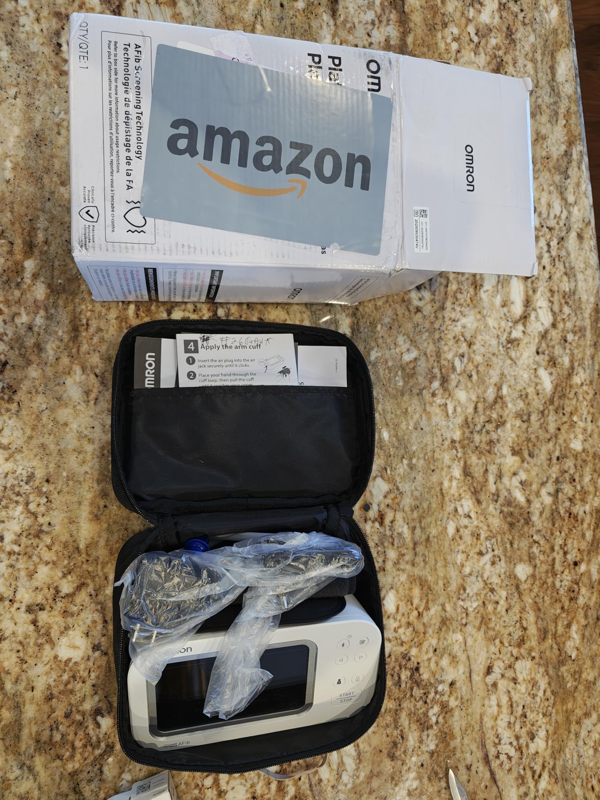 OMRON Platinum Blood Pressure Monitor & Upper Arm Blood Pressure Cuff | For Home Use - Clinically Validated - AFib Detection - Connect App customer photo 1