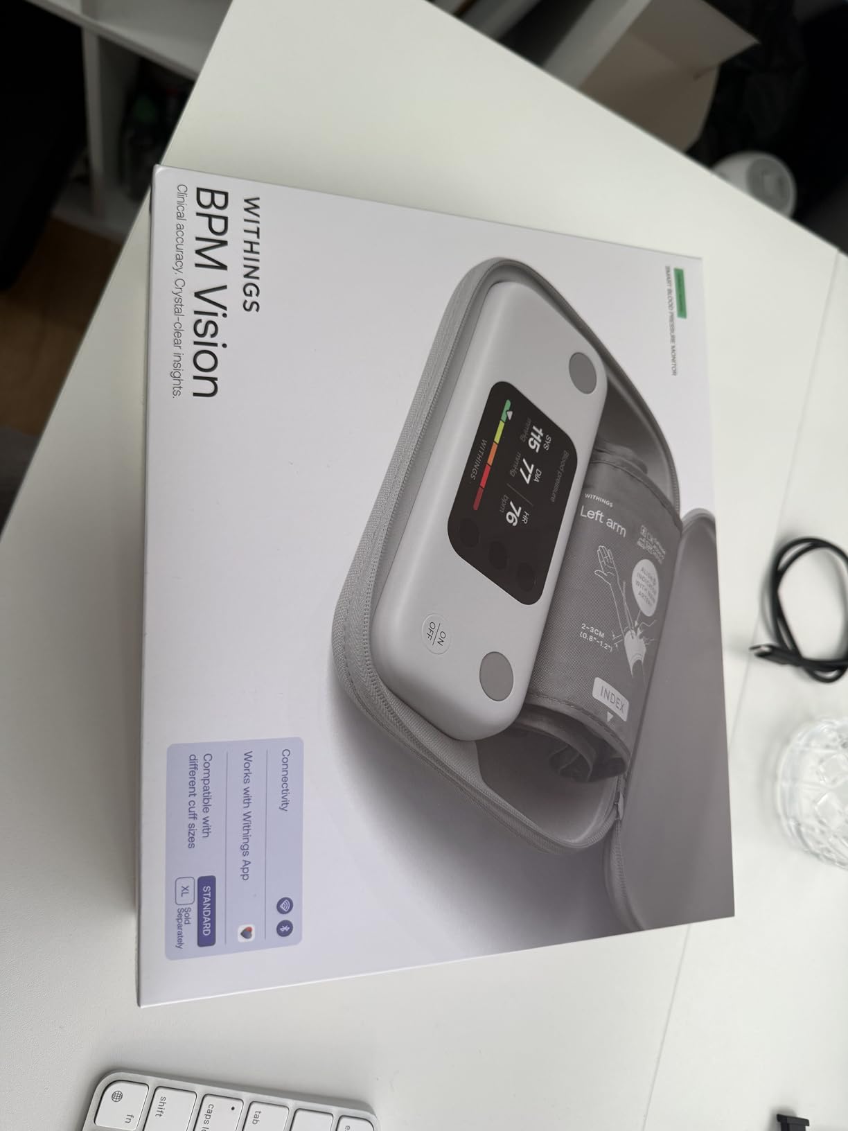 Withings BPM Vision - Blood Pressure Monitor, FDA-Cleared, WiFi & Bluetooth customer photo 2