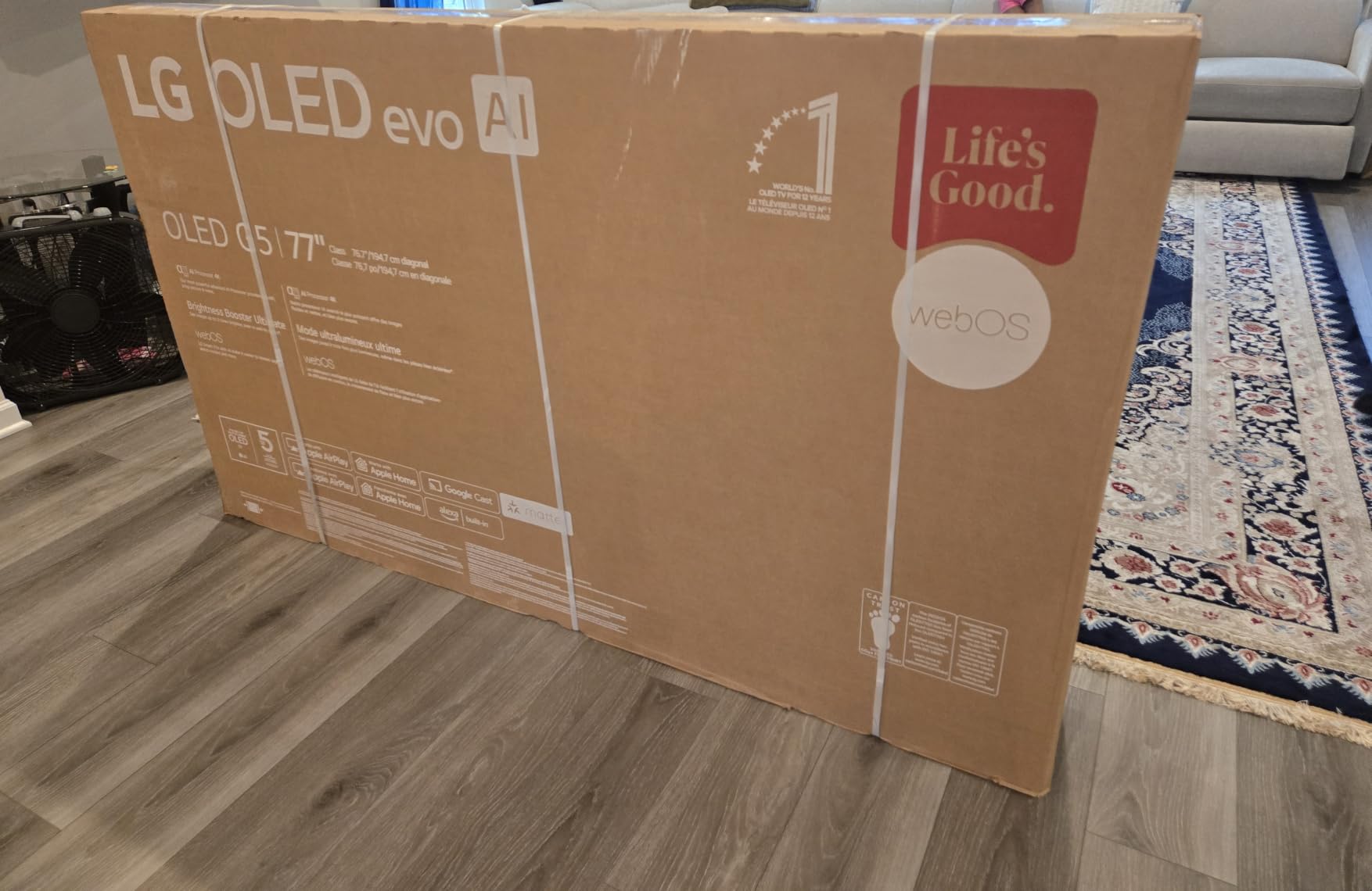 LG 65-Inch OLED evo AI 4K G5 Series Smart TV (OLED65G5WUA, 2025) customer photo 1