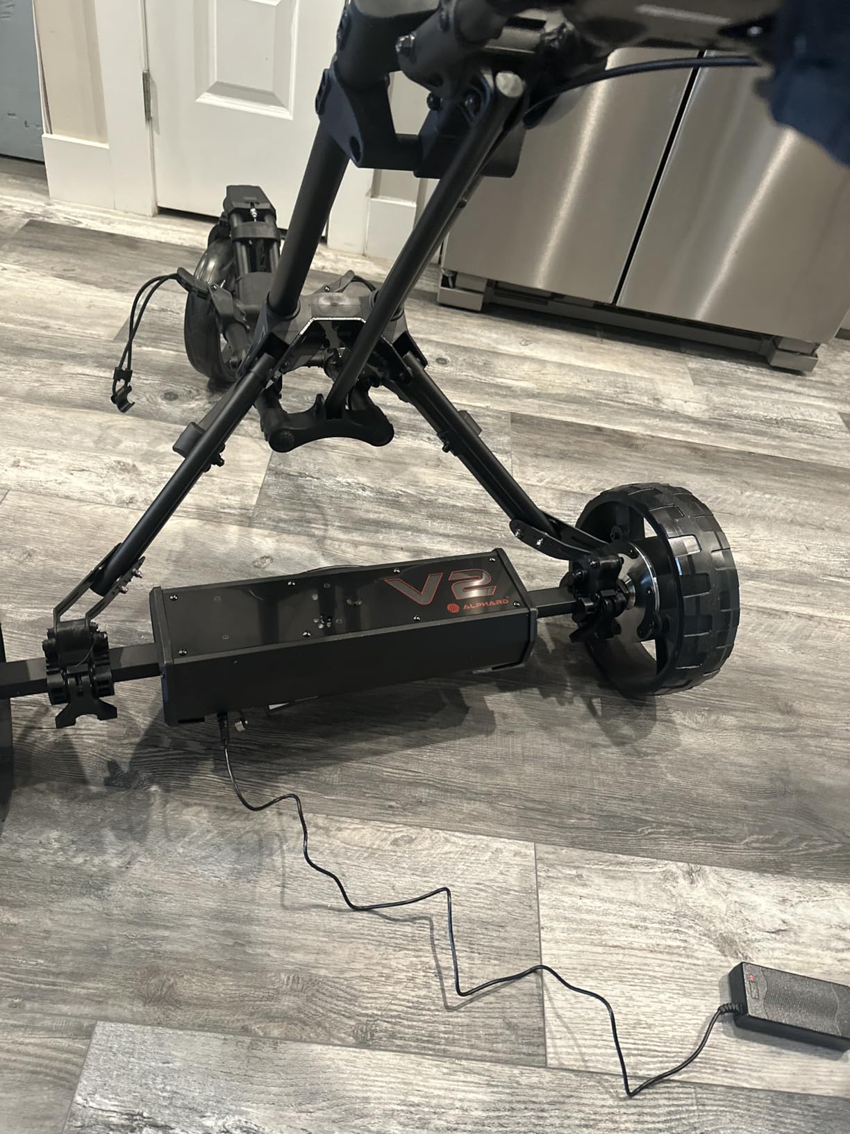 Alphard Electric Golf Cart: Omni Cart + Club Booster V2Pro Bundle | Remote Control Golf cart Bundle with 6-axis Gyroscope, Downhill Speed Control, Parking Brake, and Anti-tip Wheelie Bars customer photo 1