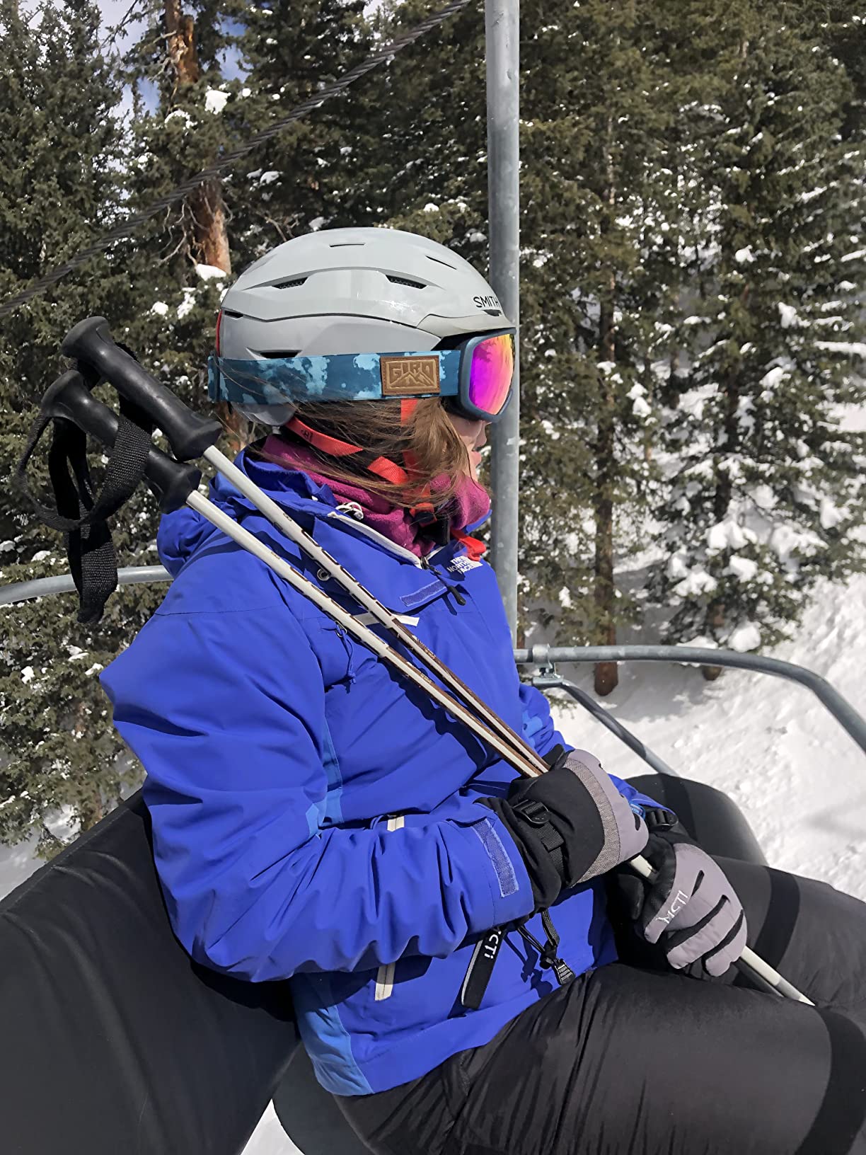 Giro Millie Ski Goggles - Snowboard Goggles for Women & Youth - VIVID Lens - Anti-Fog - OTG (Over Glasses) customer photo 2