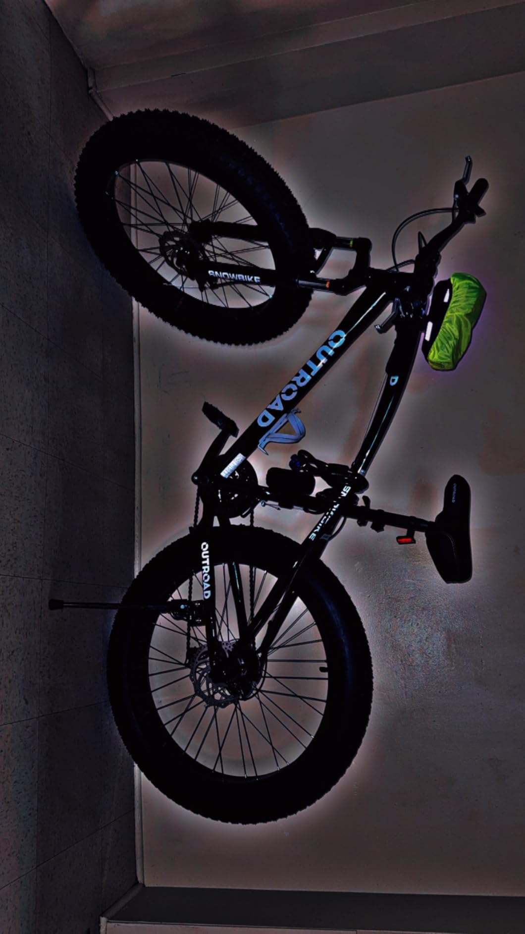 Outroad Fat Tire Mountain Bike with 26 inch Wheels, 21 Speed customer photo 2