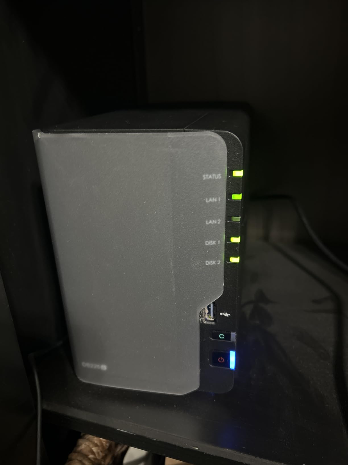 Synology DS225+ Private Cloud Media Server - Stream, Back Up Photos & Share Files, Intel CPU for Hardware Transcoding (2-Bay Diskless NAS) customer photo 1