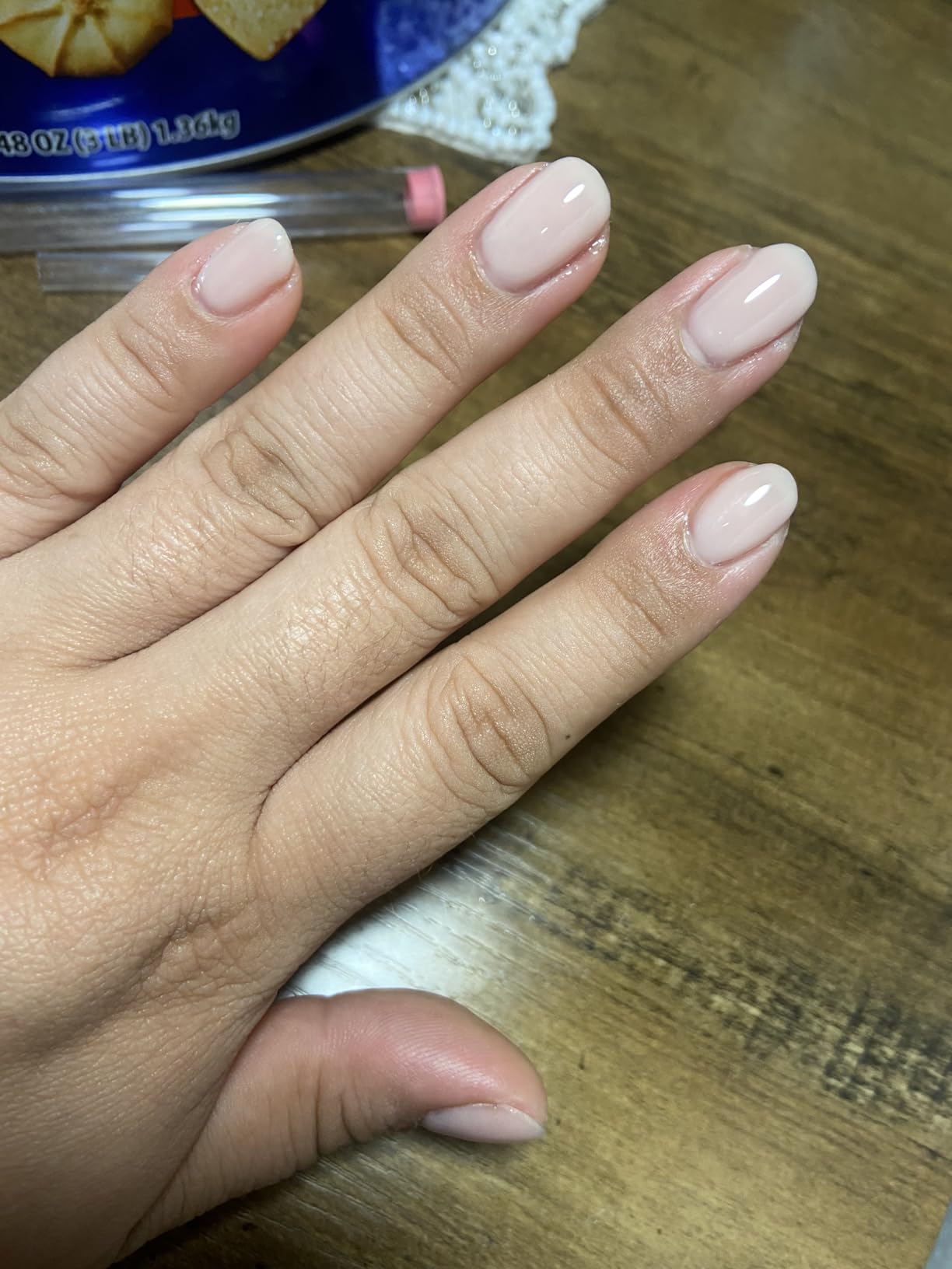 Olive & June Gel Mani System Set with LED Lamp, Cuticle Serum & The Poppy customer photo 1