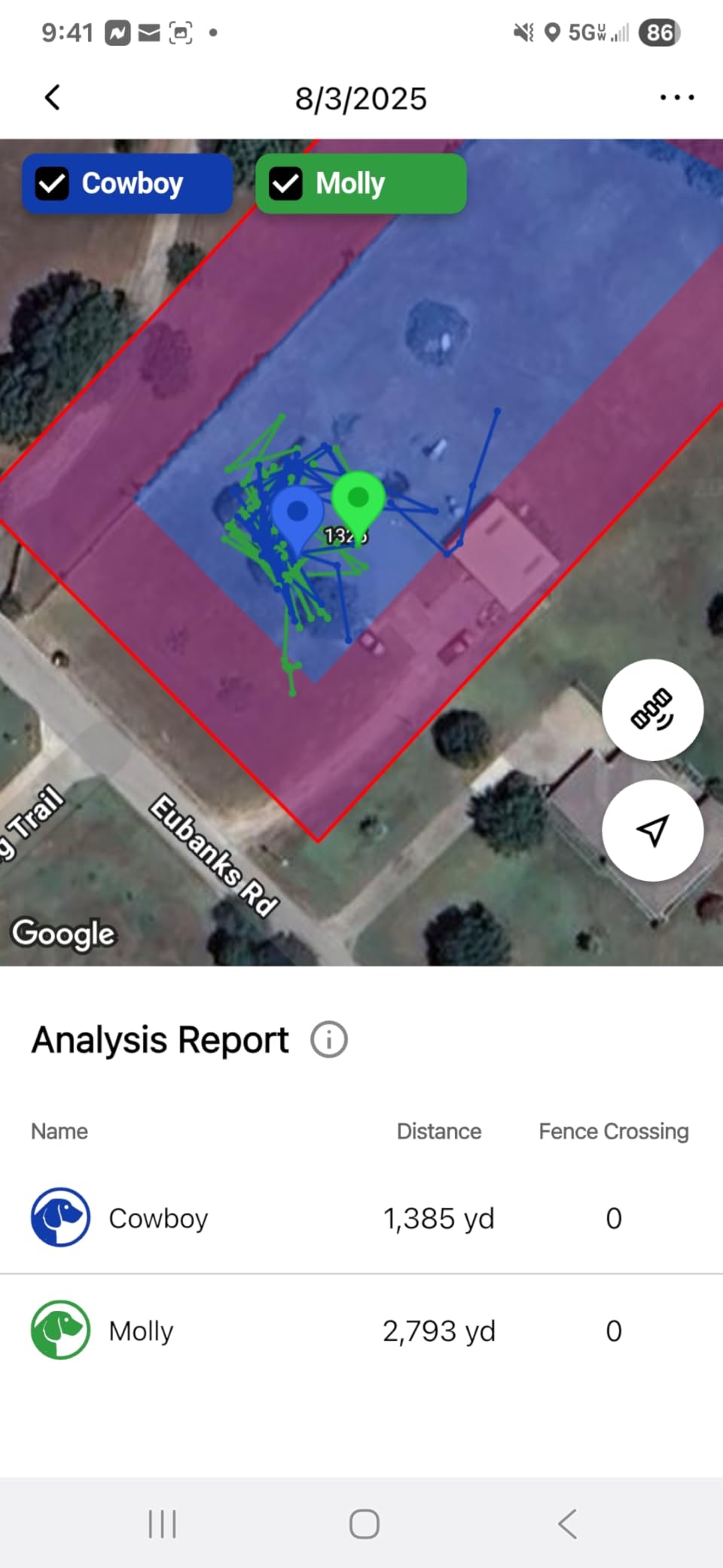 Dogtra GPS Fence – No Subscription, Custom Wireless Dog Fence with App, Smart Guidance & Return Reminder Tone/Vibration/Correction, IPX9K Waterproof Rechargeable Collar, Safe Freedom for Dogs 15 Lbs+ customer photo 1