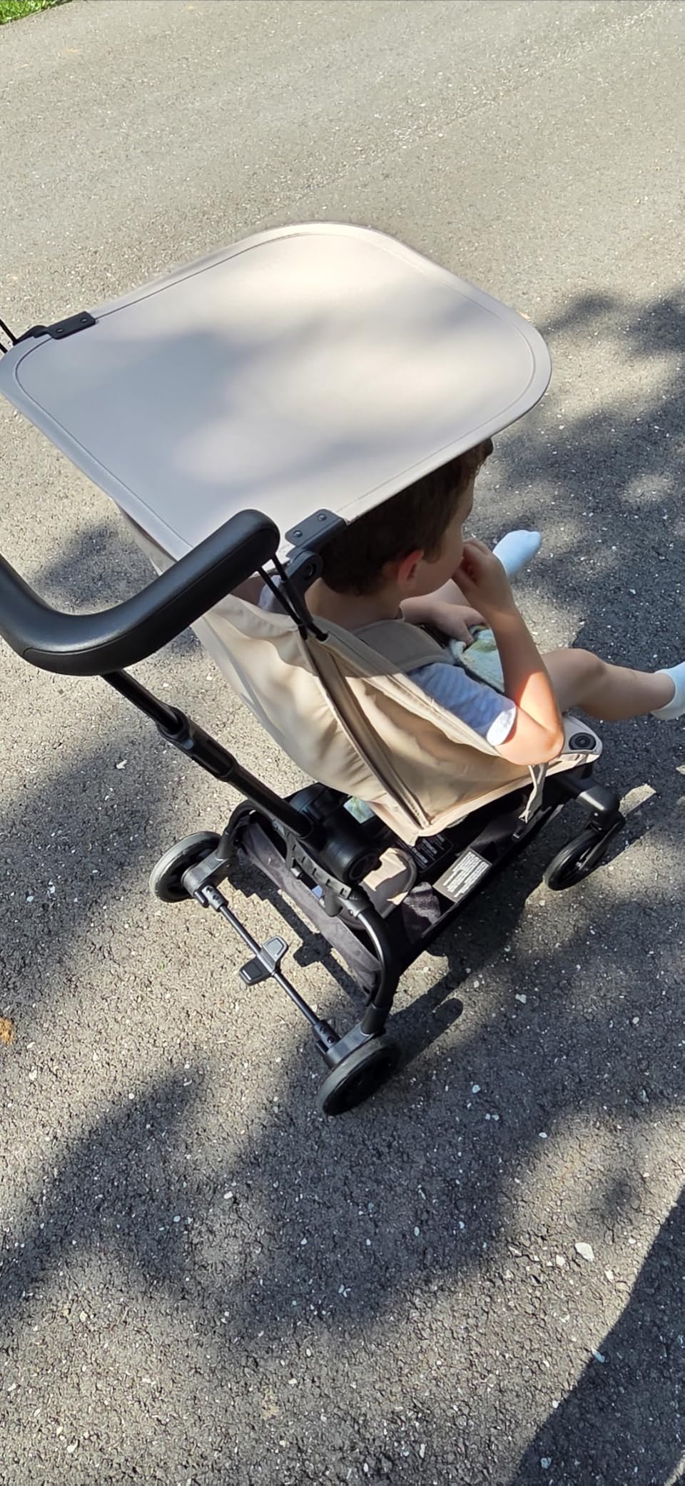 Mompush Jeto Lightweight Travel Stroller - 9.8 lbs Ultra-Compact, One-Hand Fold, Airplane Cabin Approved, All-Terrain Wheels, Smooth Ride for Toddlers, Perfect for Travel & Daily Use | compact baby & toddler stroller, one-hand fold, airplane cabin approved, all-terrain wheels, perfect for travel & daily use customer photo 1
