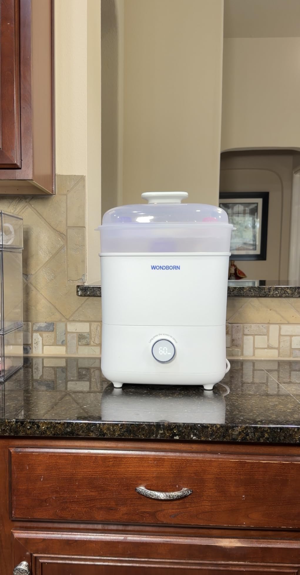 Bottle Sterilizer and Dryer, 99.999% Deep Sterilization, 6-min Rapid Disinfection, Up to 12 Bottles, HEPA Filter, All-in-One for Baby Bottles, Breast Pump Parts & Newborn Essentials customer photo 1