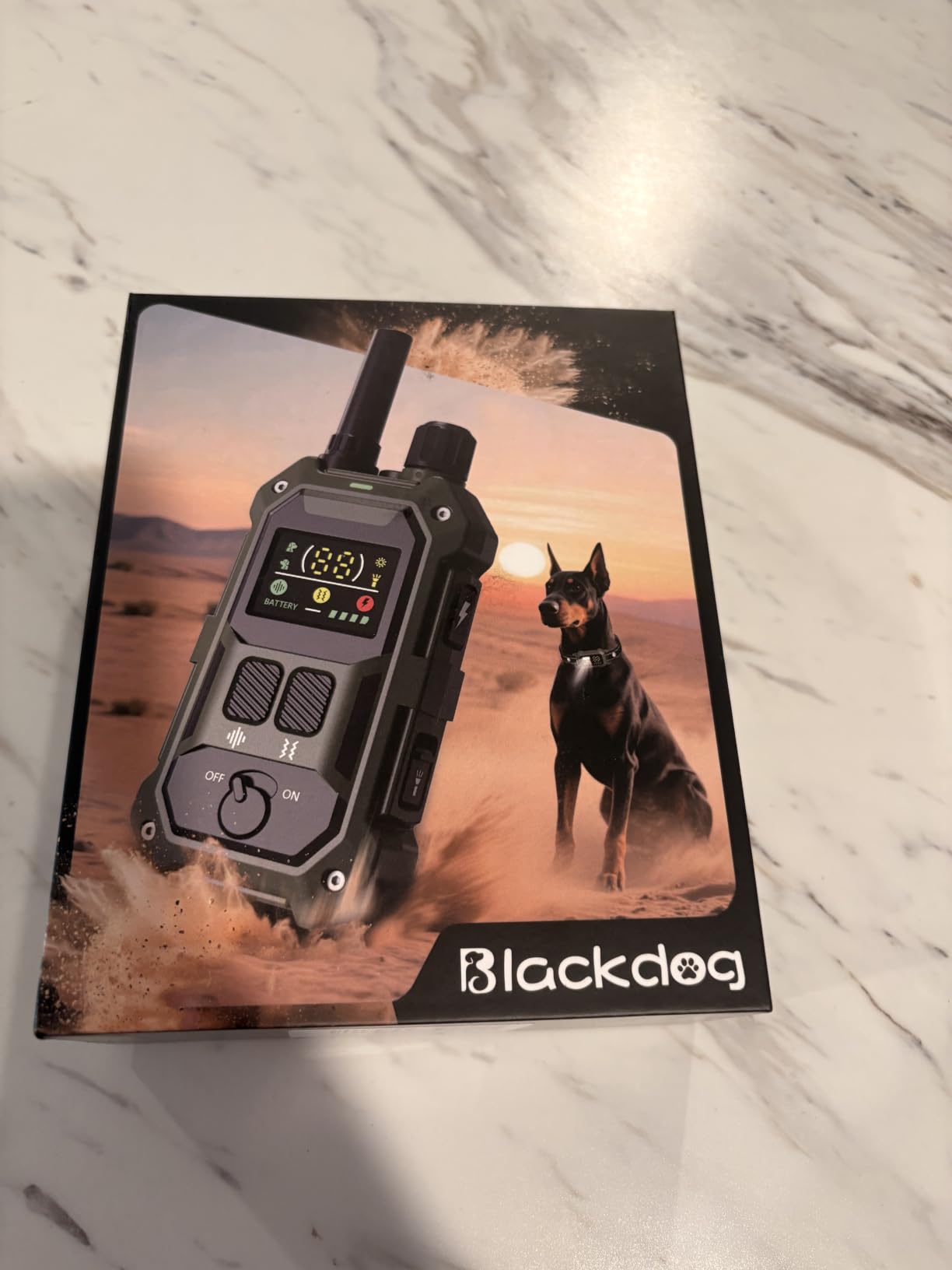BLACKDOG Military Dog Shock Collar - 4200ft Dog Training Collar with Remote, 4 Training Modes, Flashlight & Strobe, 3-Month Battery, IP67 Waterproof Dog E Collar for All Breeds 5-150lbs customer photo 1
