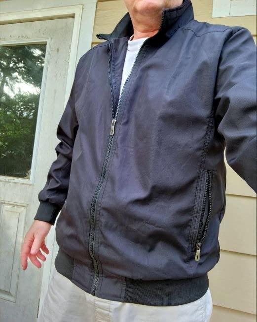 Men's Sports Shell Jacket Lightweight Windbreaker Outdoor Recreation Coat customer photo 2