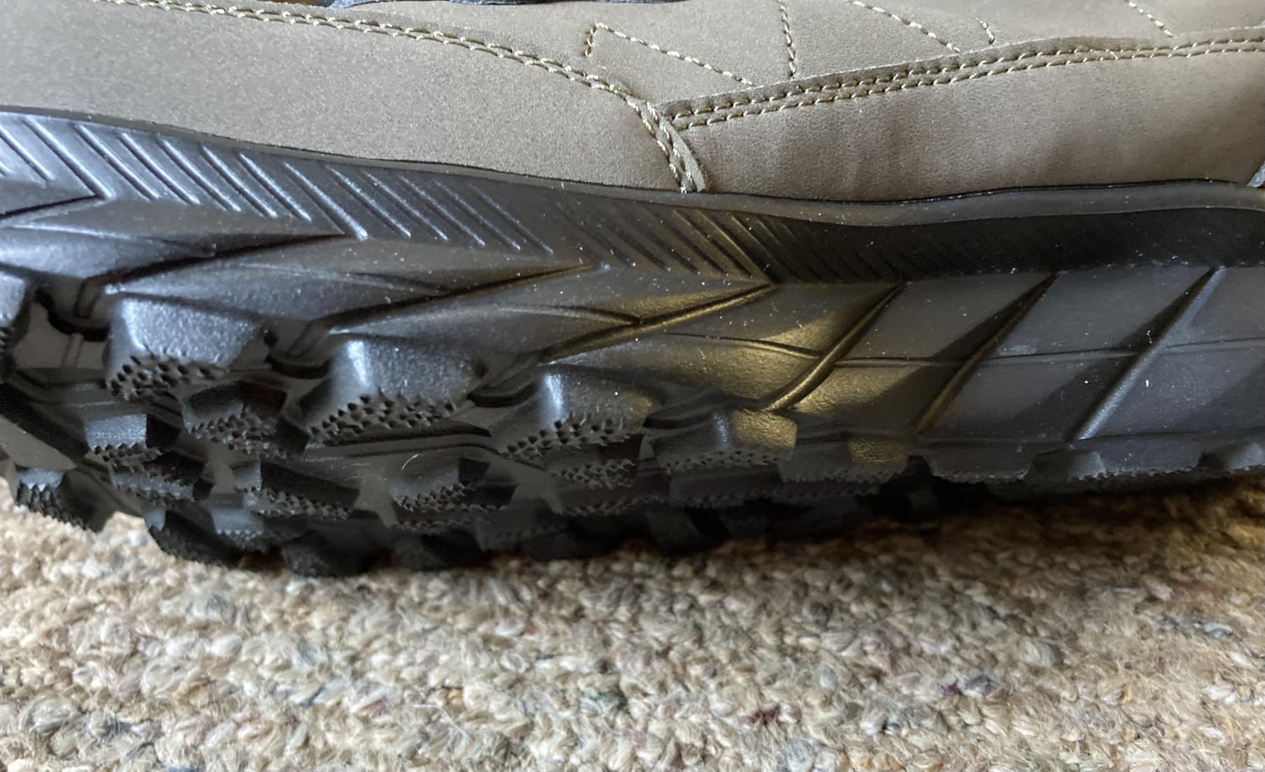 Mens Winter Snow Boots: Insulated Warm Fur Lined Non Slip Outdoor Shoes for Hiking Walking customer photo 1