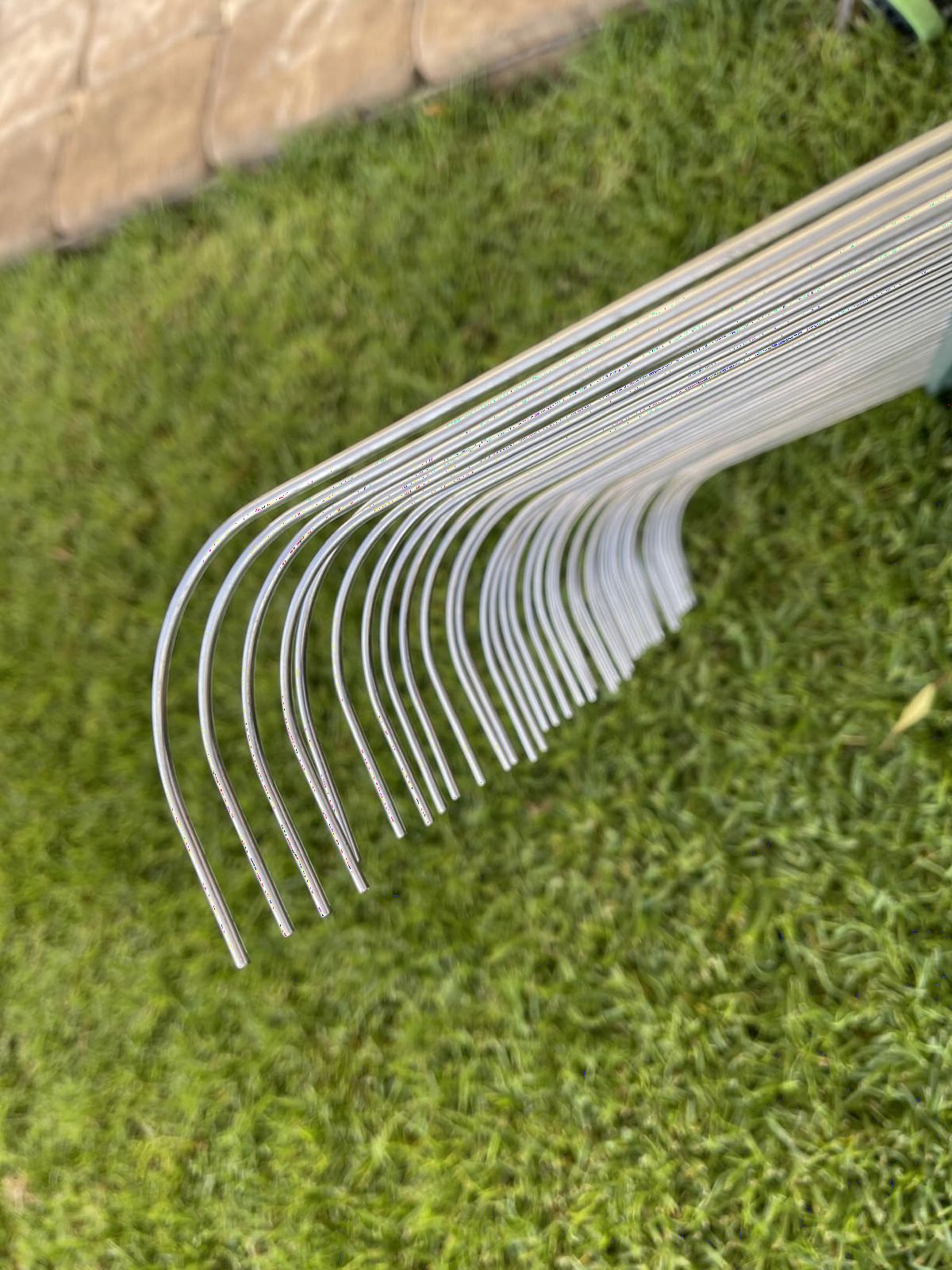 YEELOR Thatch Rake with 66 Inch Adjustable Handle | 17 Inch Wide, Durable Dethatcher Rake, Ideal for Garden, Yard and Lawn, Removing Thatch, Pine Needles, Burrs and Acorns customer photo 2