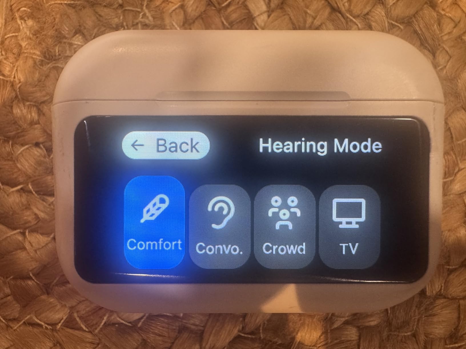 Audien Atom X OTC Hearing Aid For Seniors & Adults with Hearing Loss | Noise Cancelling, Rechargeable OTC Bluetooth, Charging Case, 48+ Hour Battery Life, Touchscreen Control customer photo 2